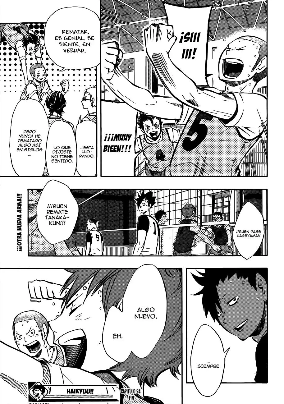 Haikyu!! capítulo 94, página 19
