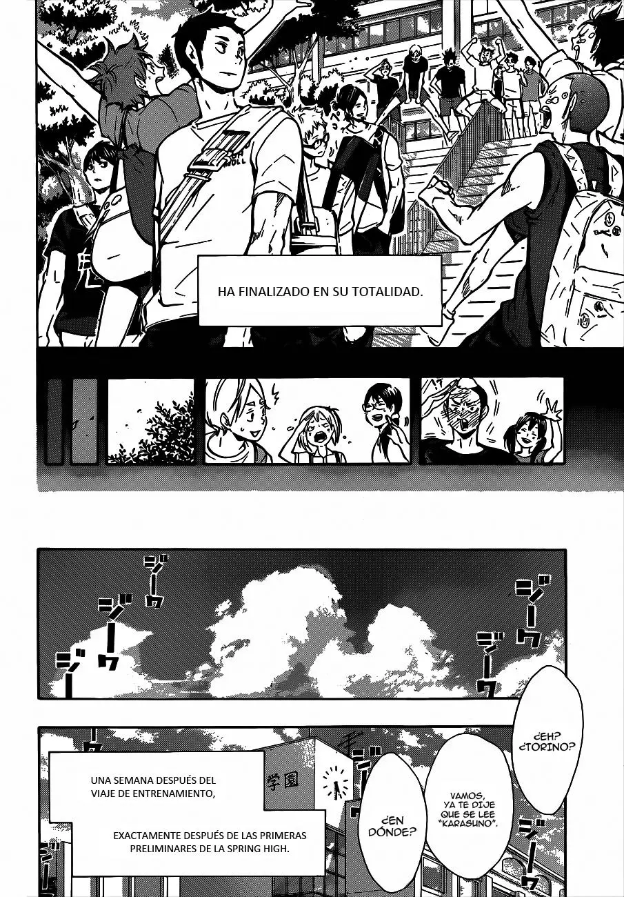 Haikyu!! capítulo 97, página 14