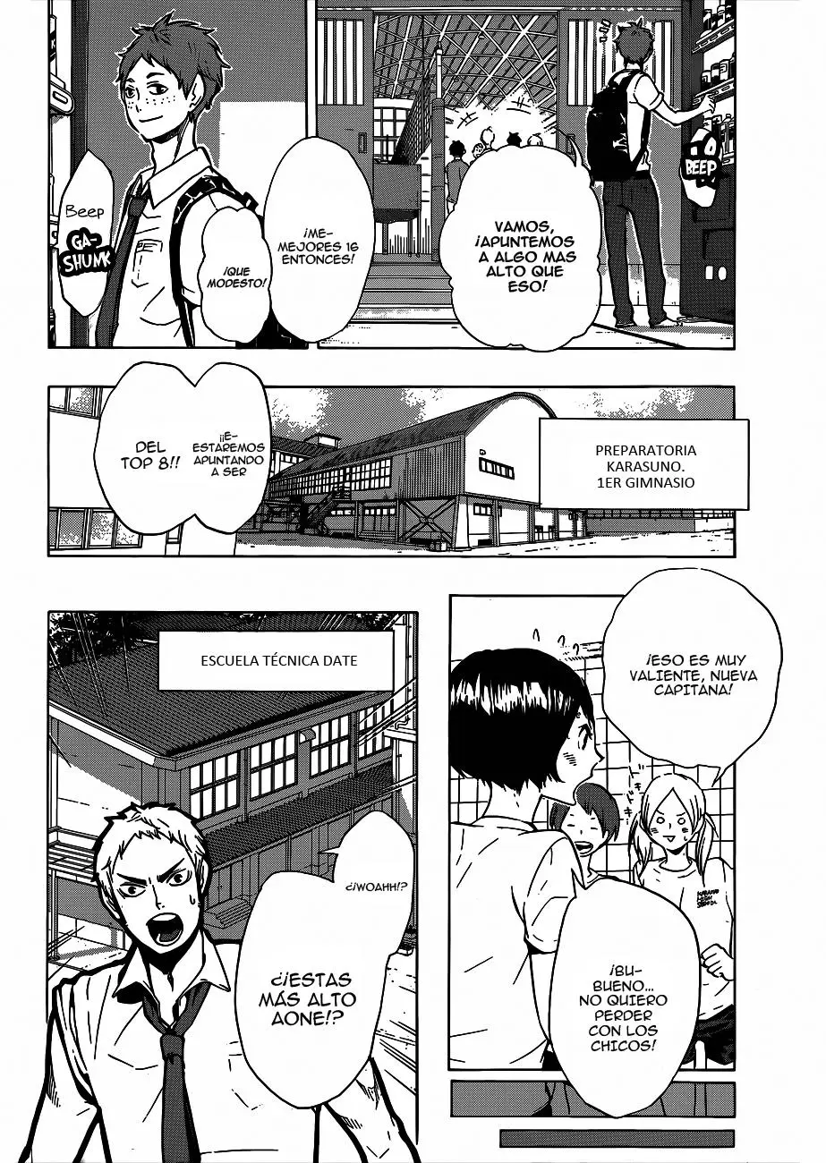 Haikyu!! capítulo 97, página 16