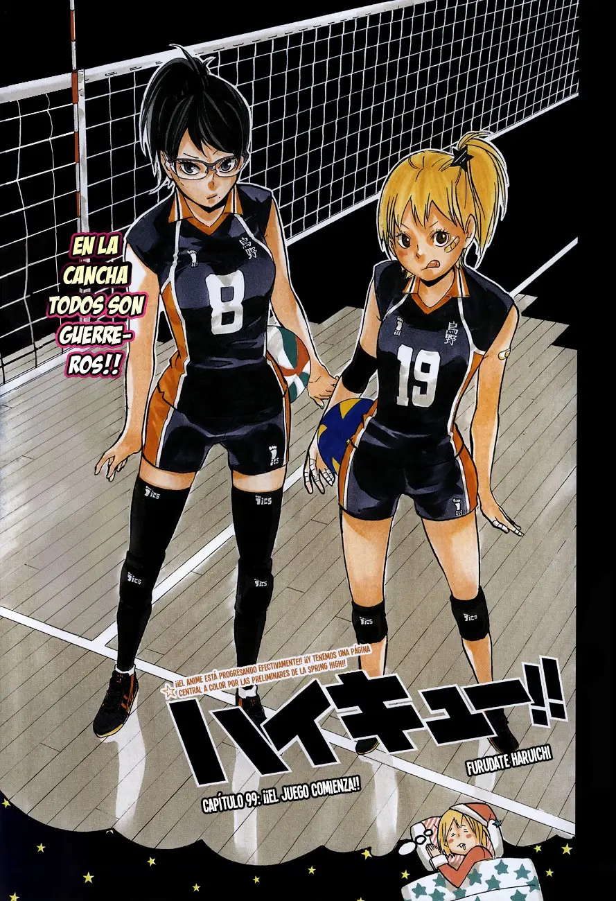 Haikyu!! capítulo 99, página 2