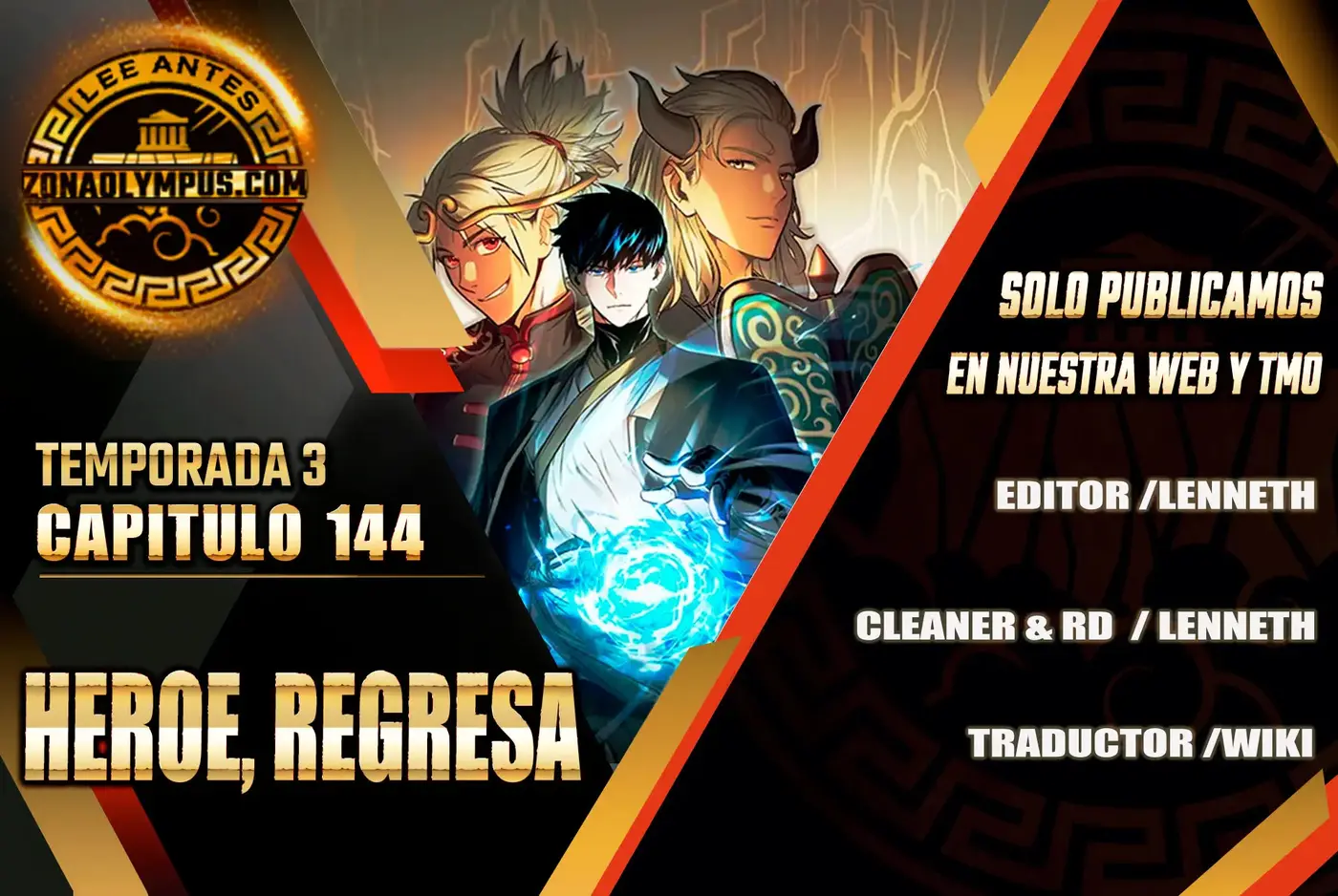 Heroe, regresa capítulo 144, página 1