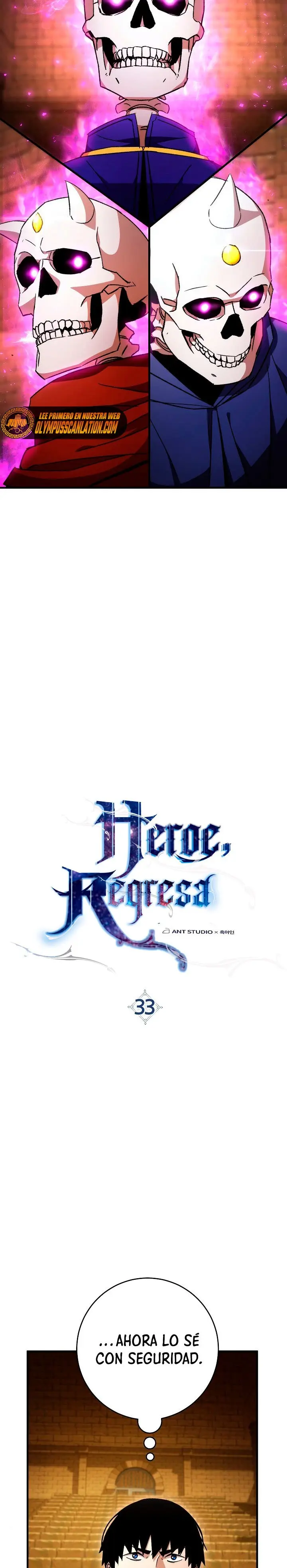 Heroe, regresa capítulo 33, página 3