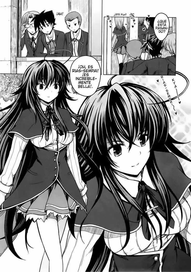 High-School DxD capítulo 1, página 21