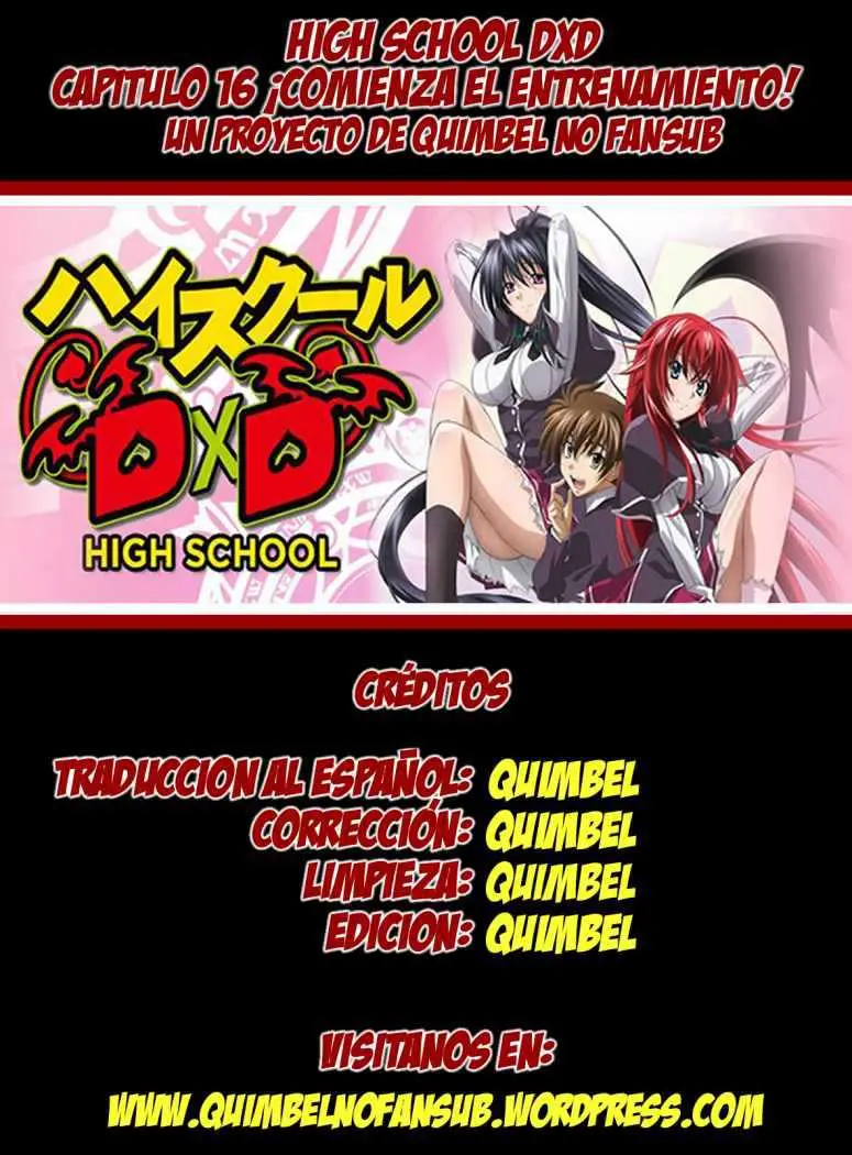 High-School DxD capítulo 16, página 2