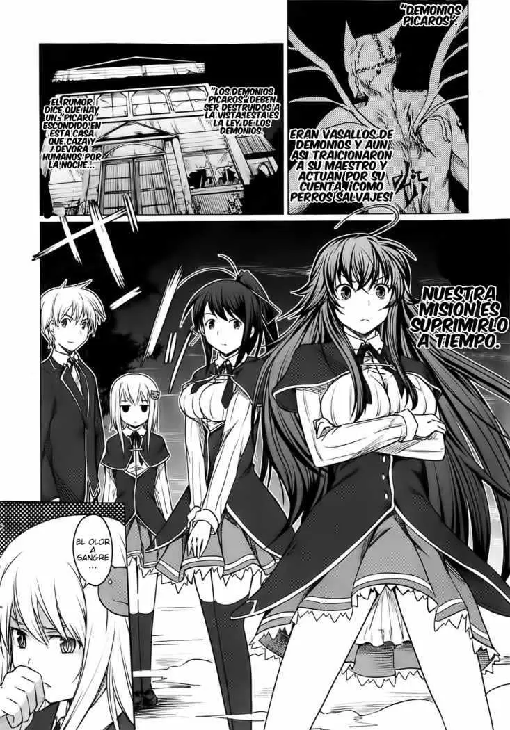 High-School DxD capítulo 3, página 17