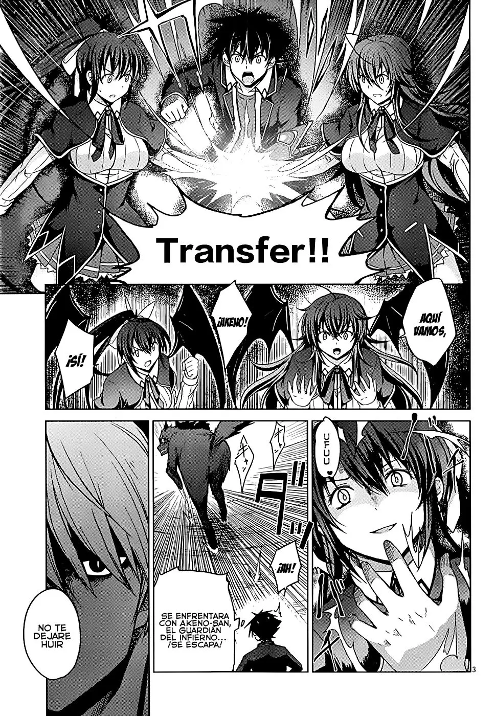 High-School DxD capítulo 32, página 3