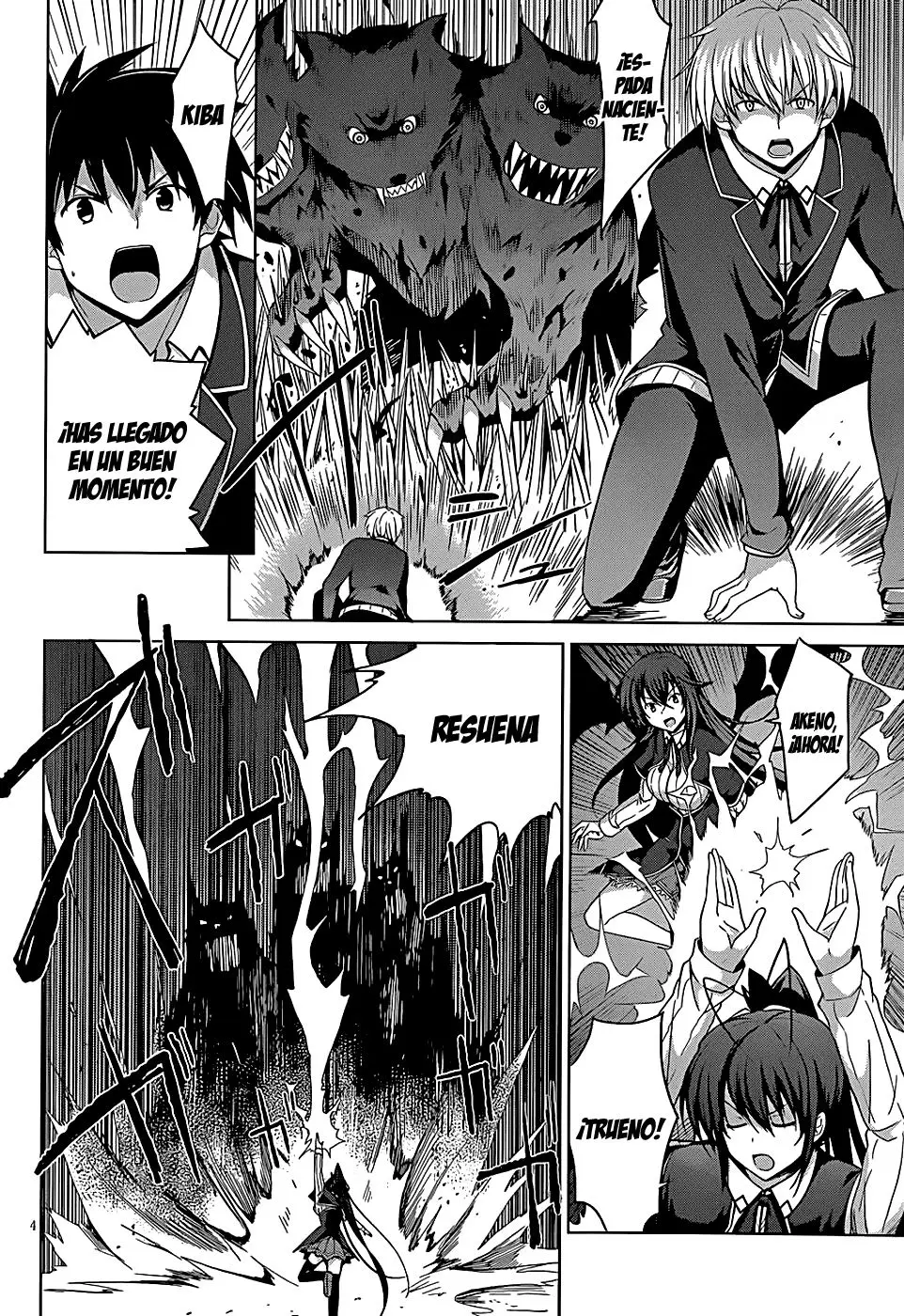 High-School DxD capítulo 32, página 4