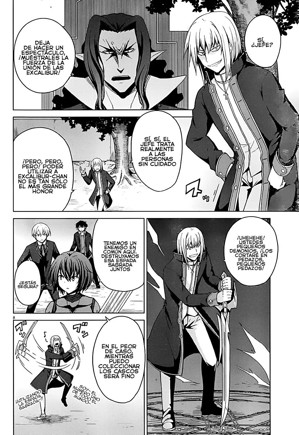 High-School DxD capítulo 32, página 8
