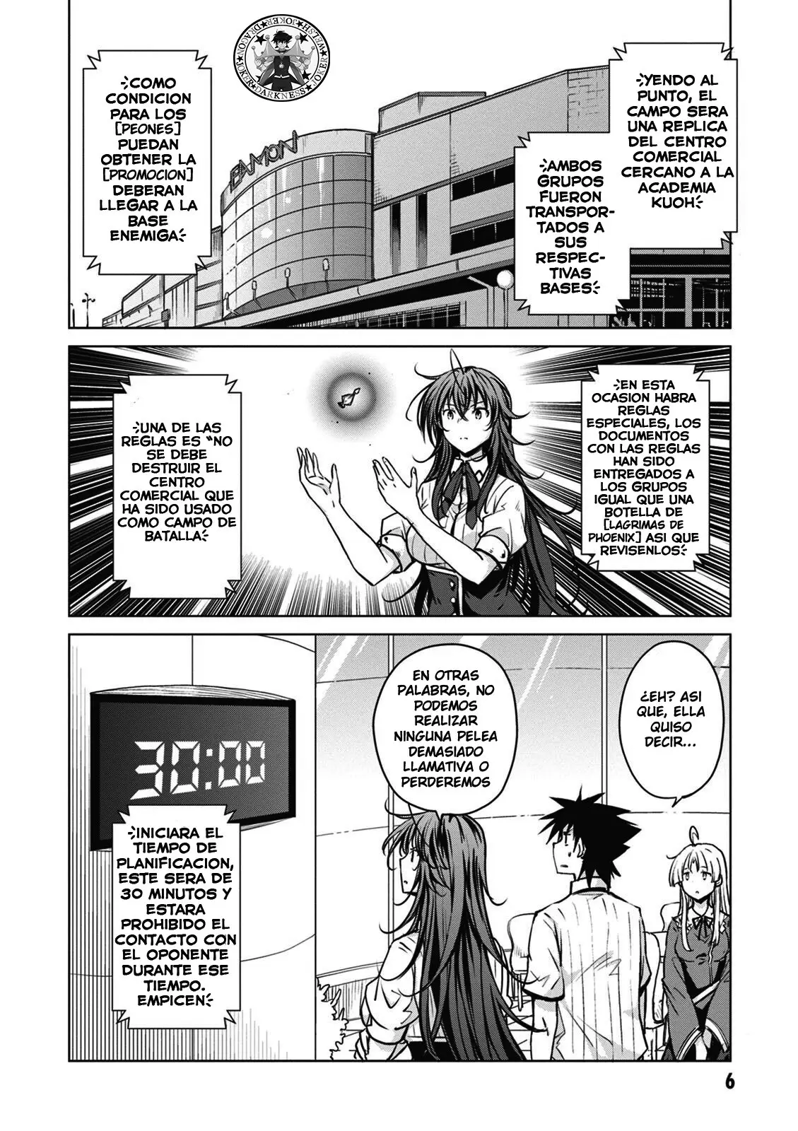 High-School DxD capítulo 68, página 9