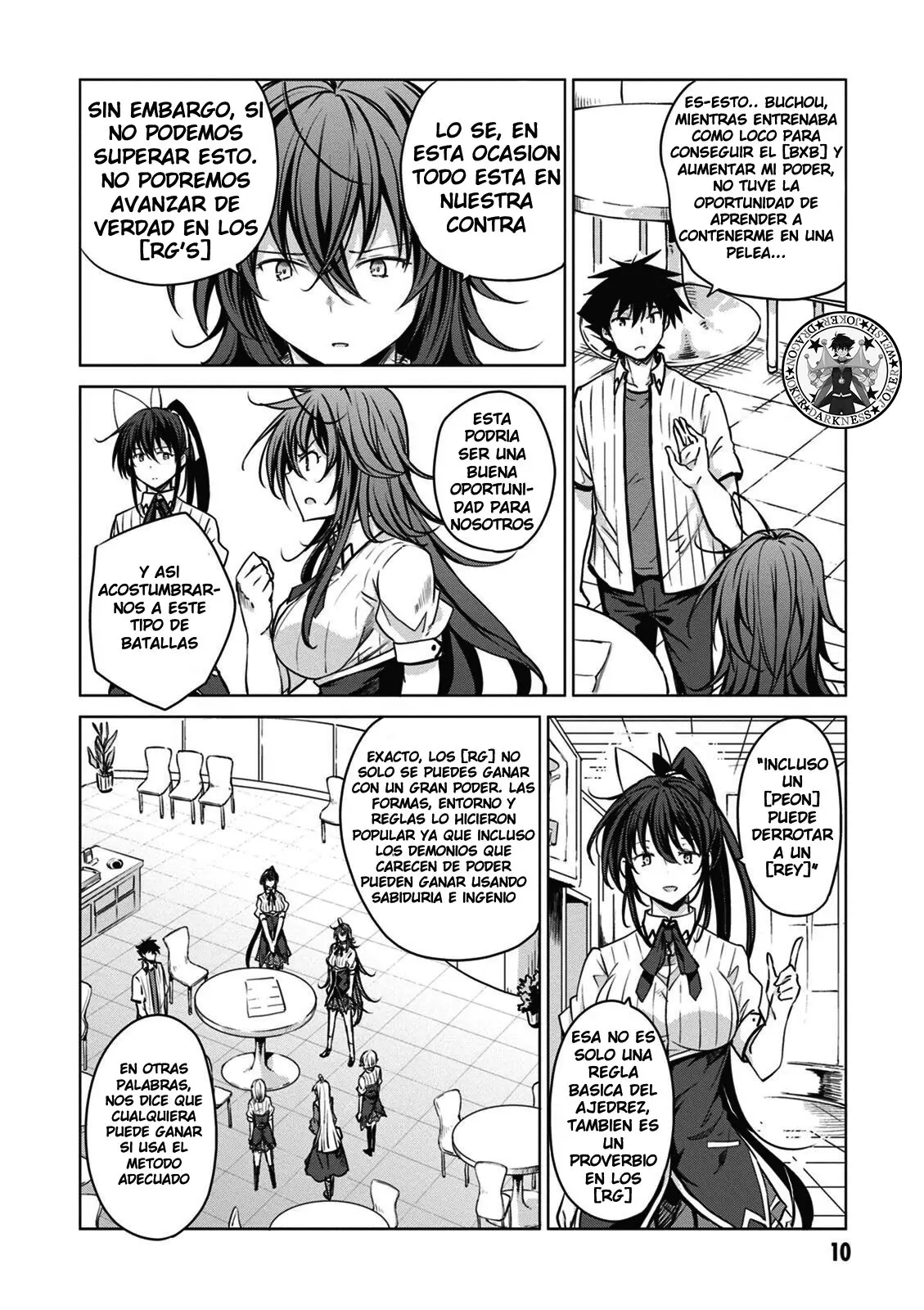 High-School DxD capítulo 68, página 13