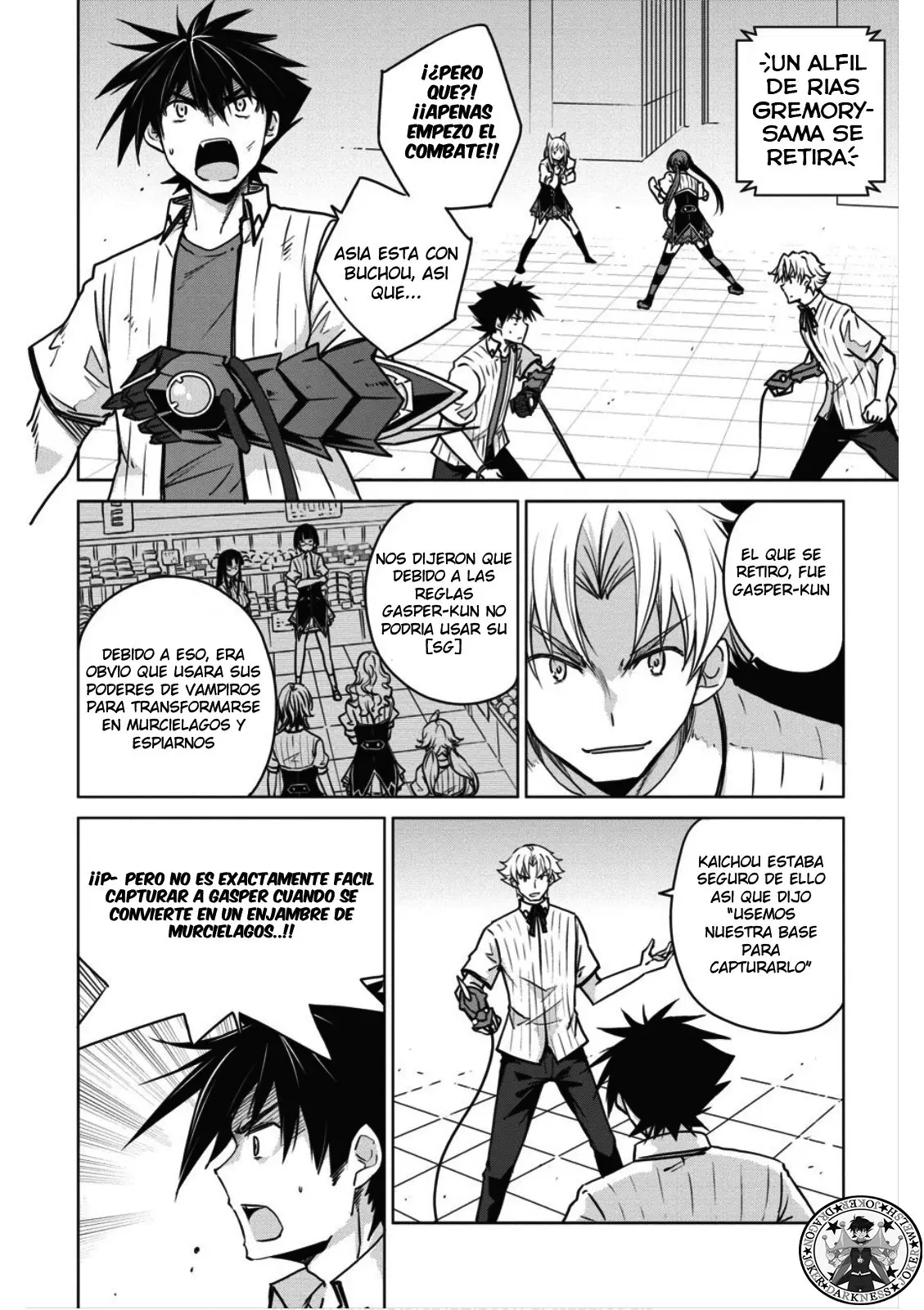 High-School DxD capítulo 70, página 5