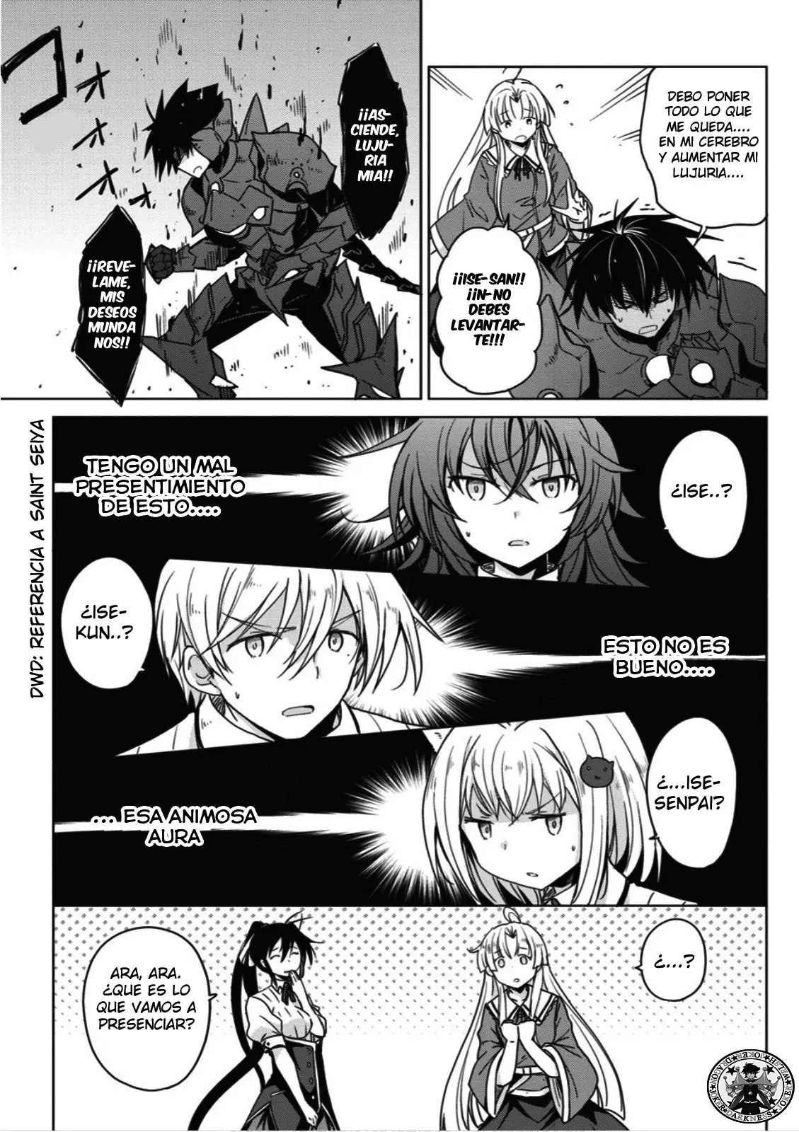 High-School DxD capítulo 74, página 5