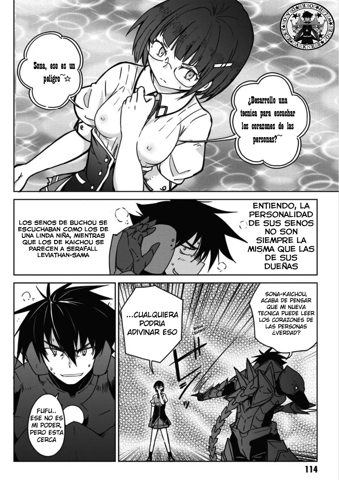 High-School DxD capítulo 74, página 8
