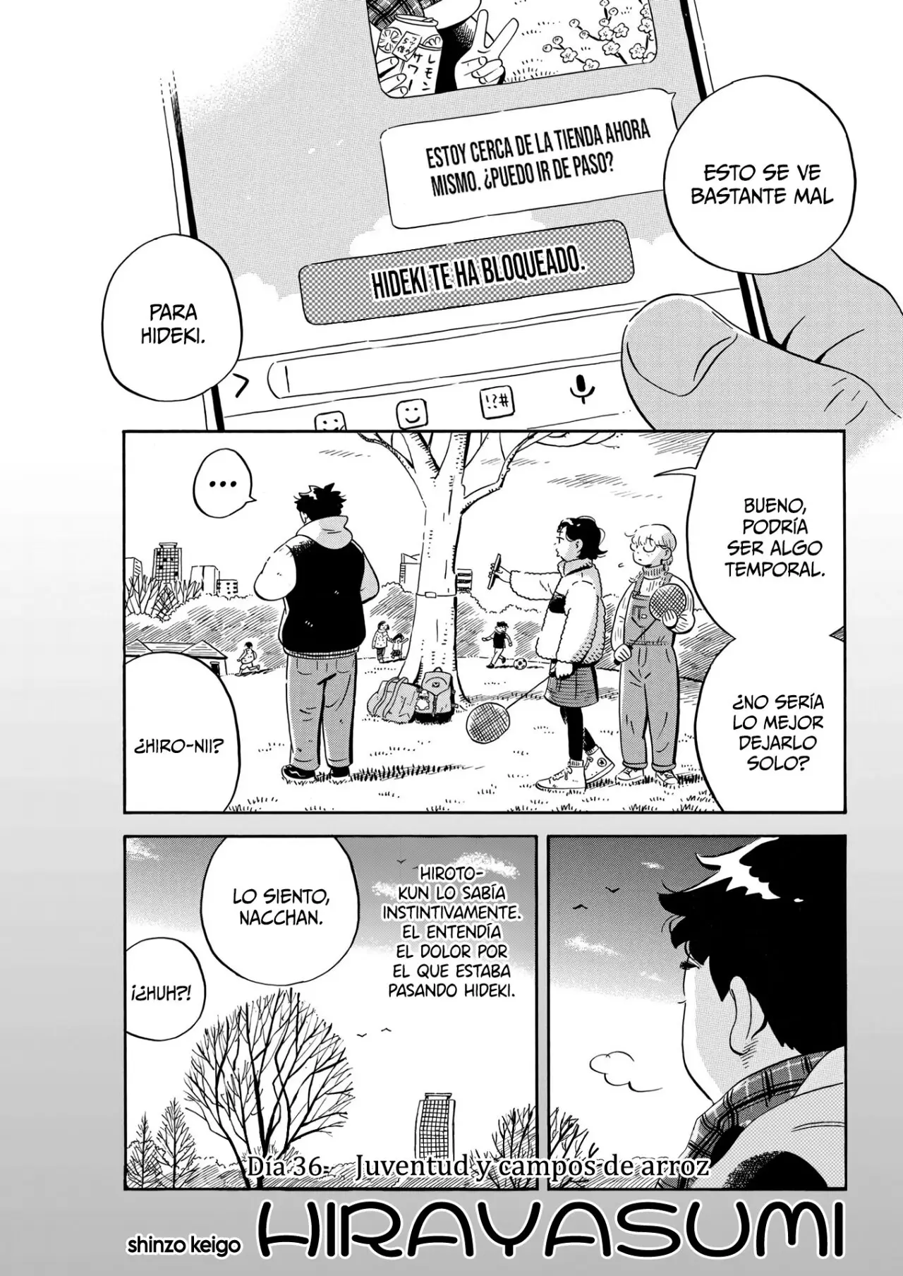 Hirayasumi capítulo 37, página 2