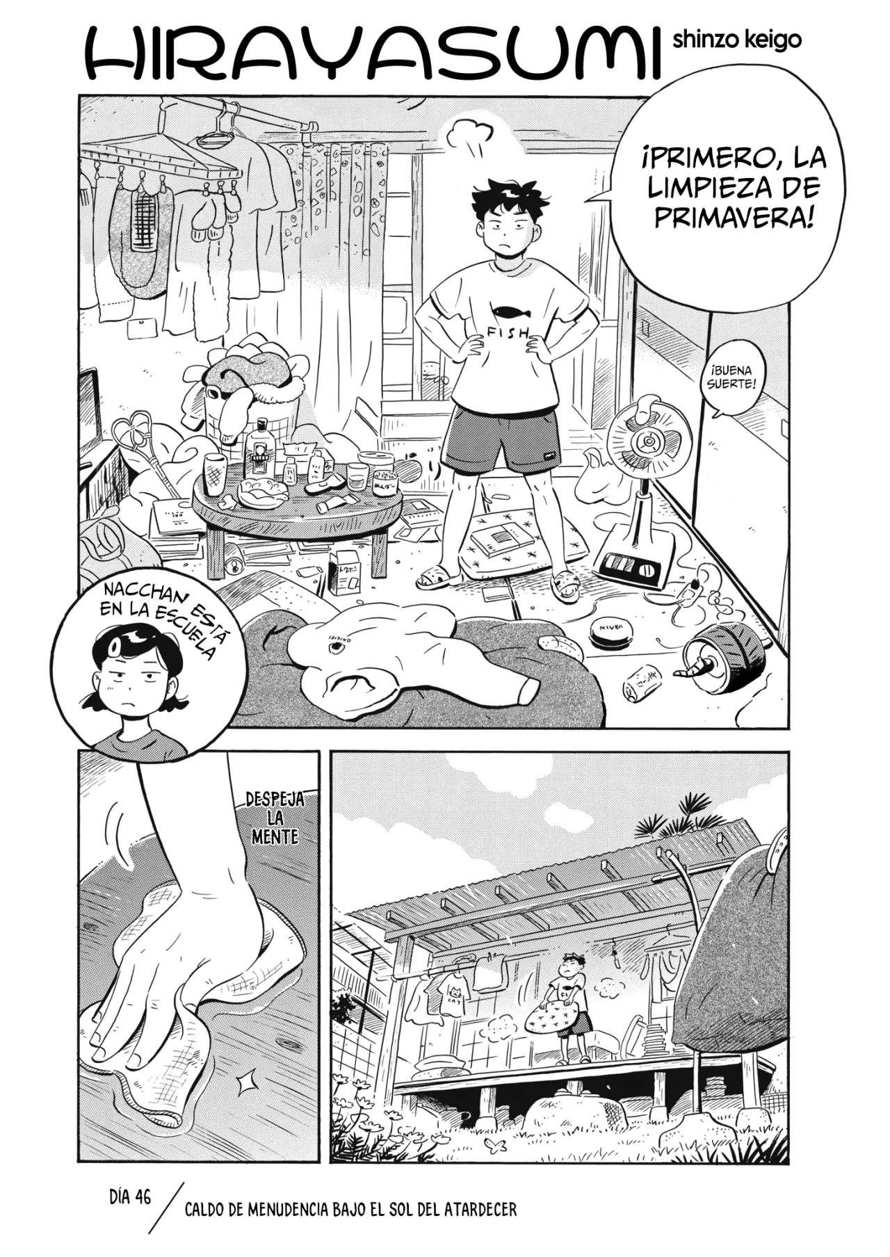 Hirayasumi capítulo 46, página 3