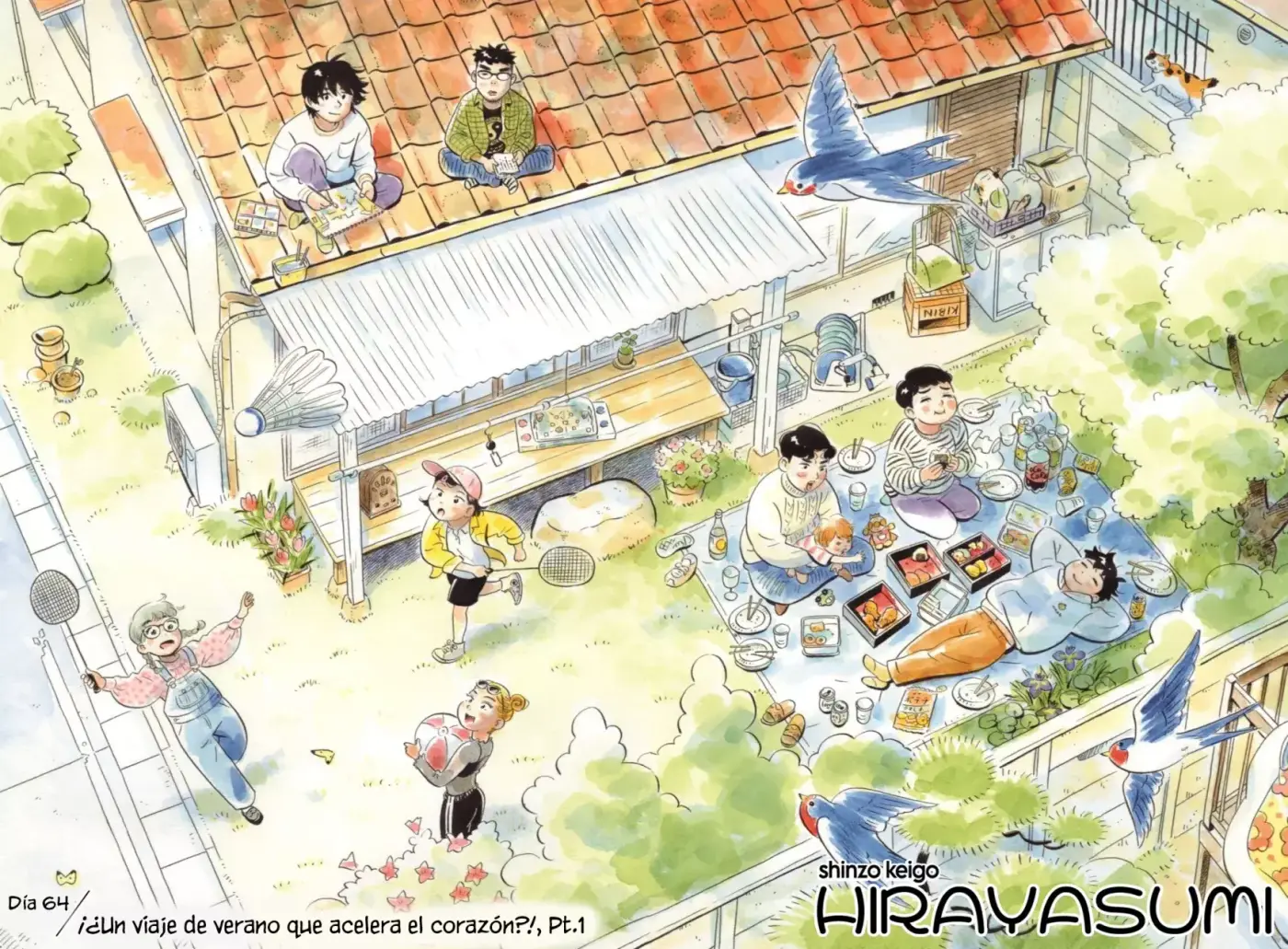 Hirayasumi capítulo 64, página 2