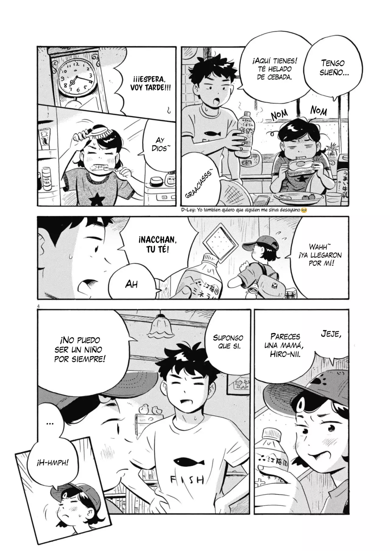 Hirayasumi capítulo 64, página 4