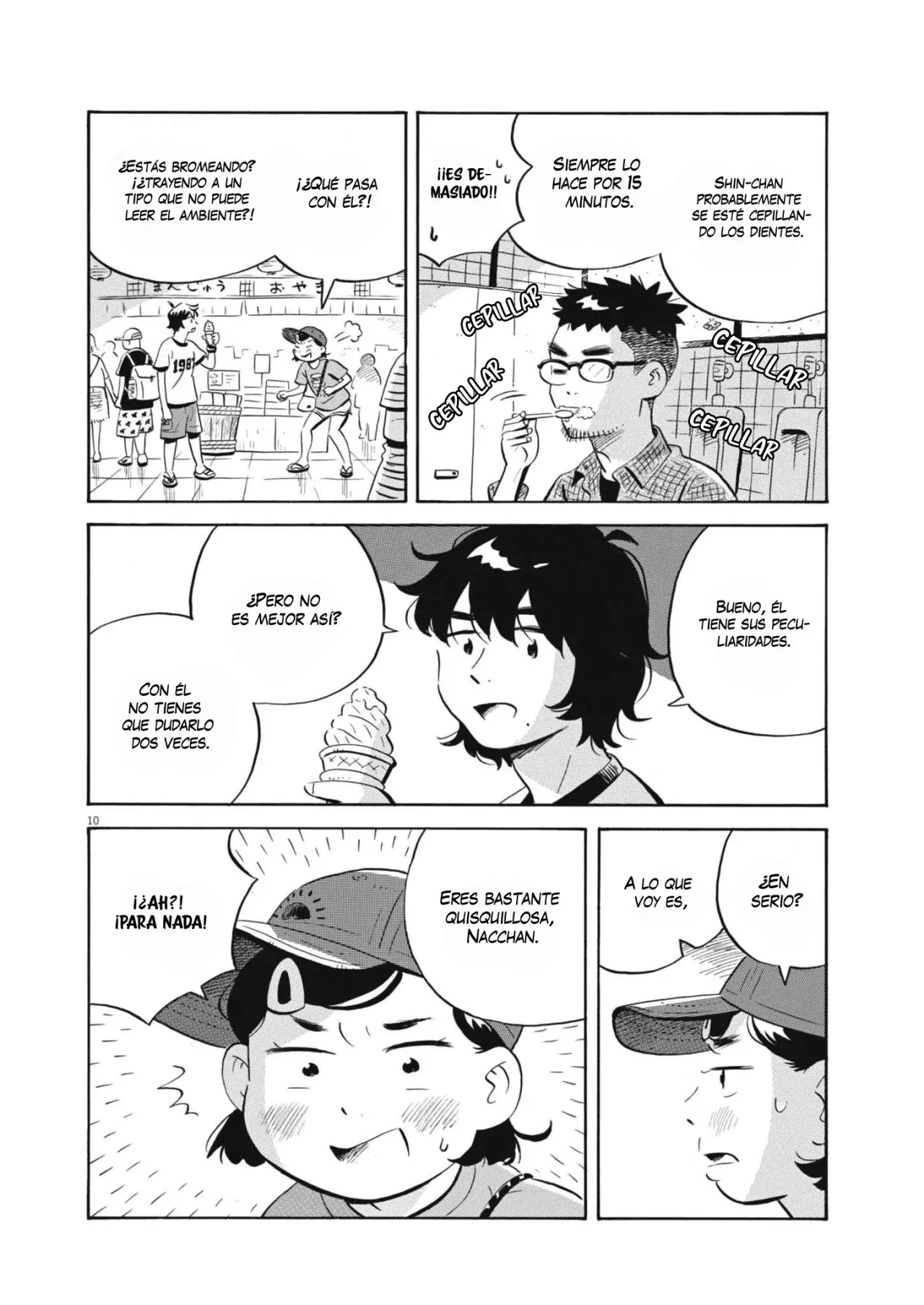Hirayasumi capítulo 64, página 10