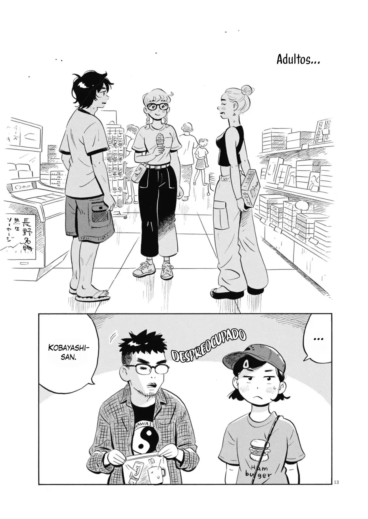 Hirayasumi capítulo 64, página 13