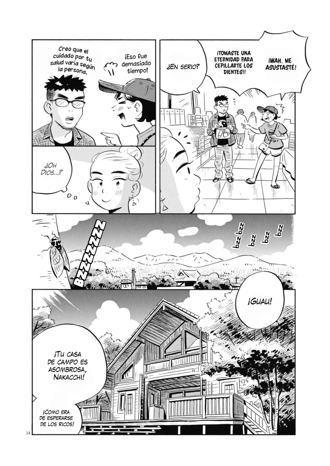 Hirayasumi capítulo 64, página 14