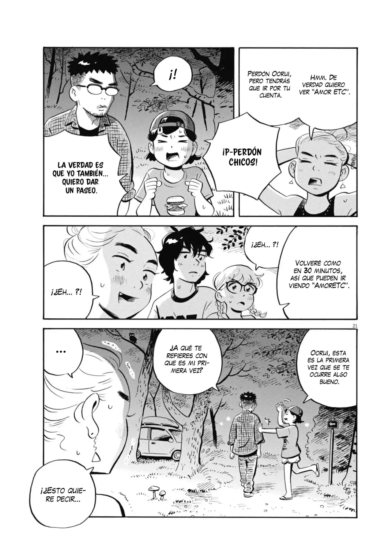 Hirayasumi capítulo 64, página 21