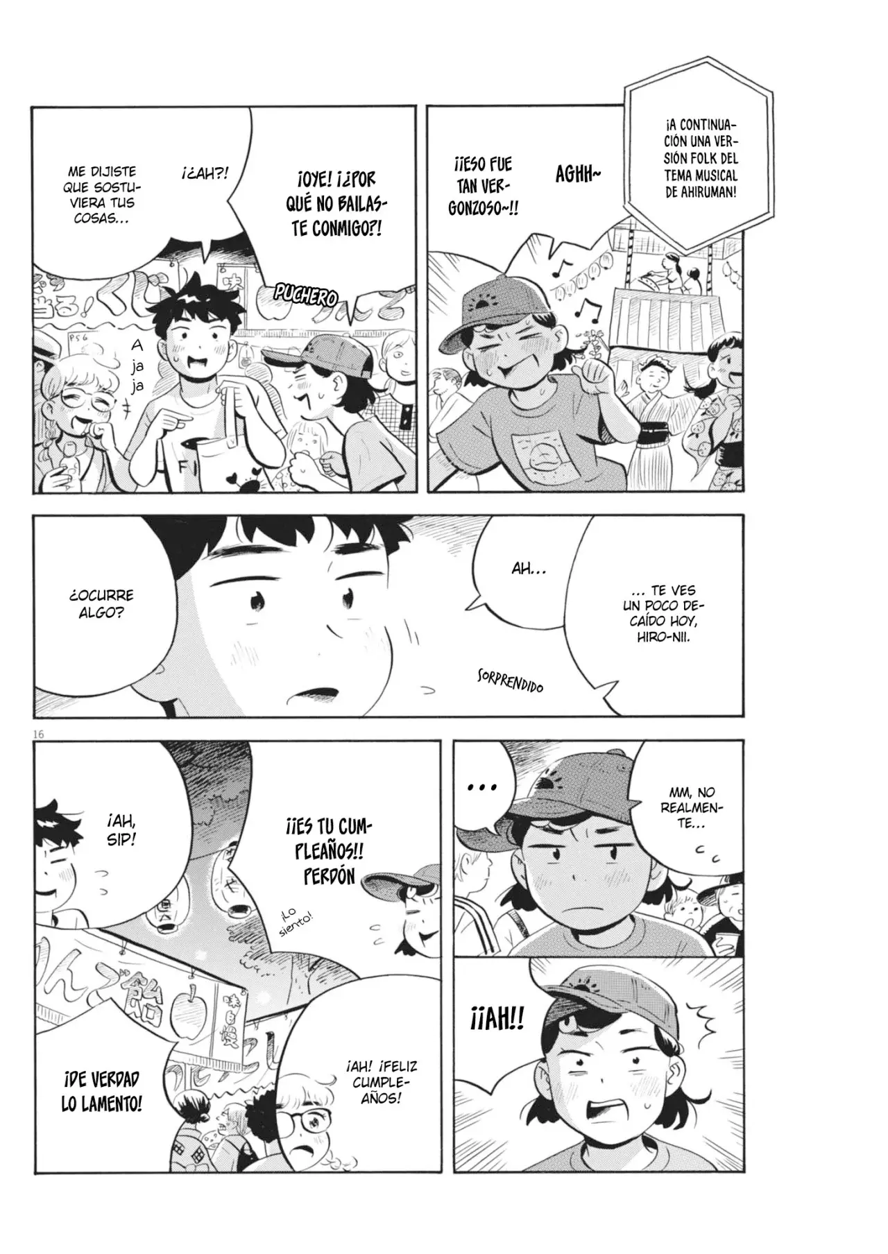Hirayasumi capítulo 69, página 17