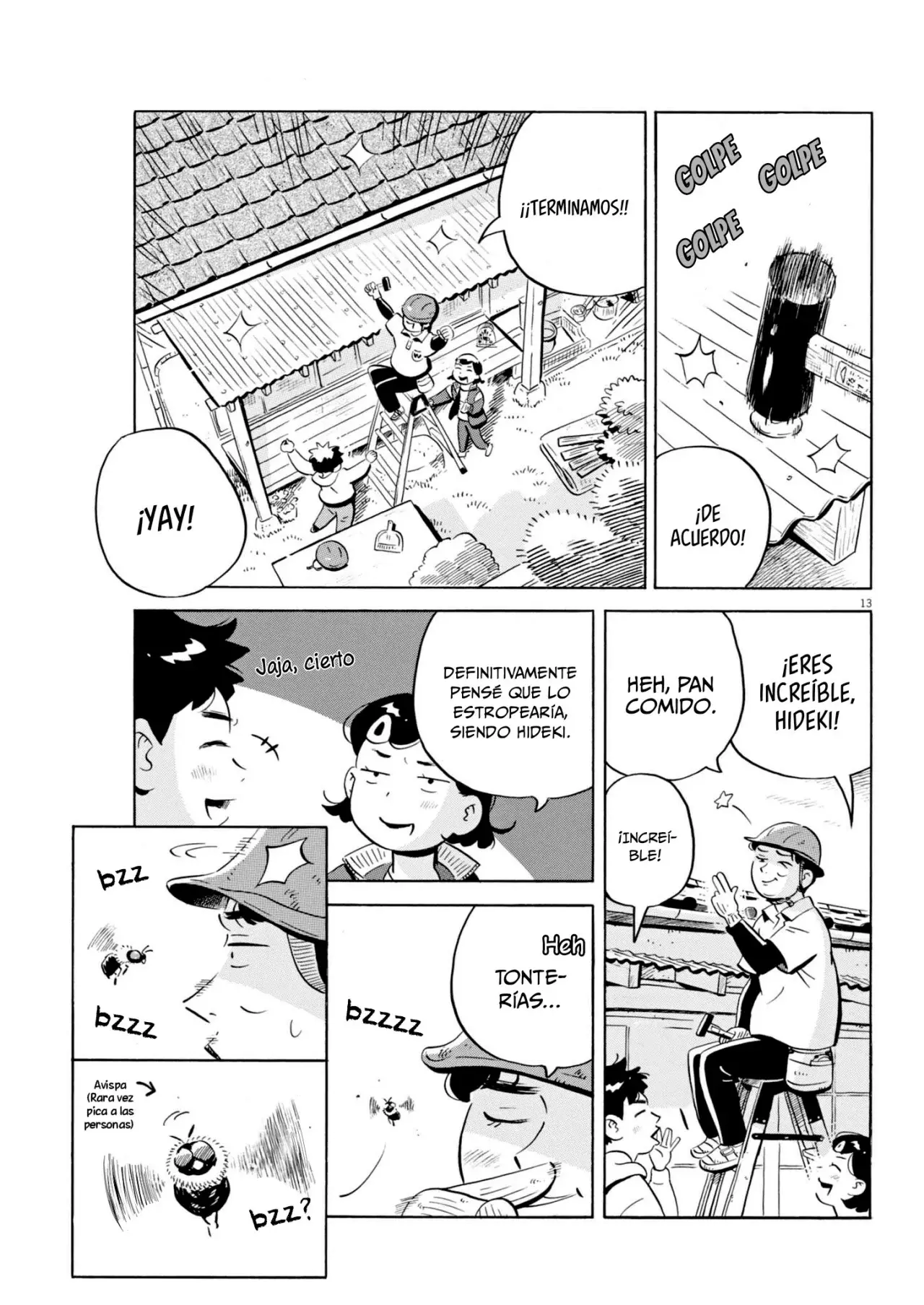 Hirayasumi capítulo 80, página 14