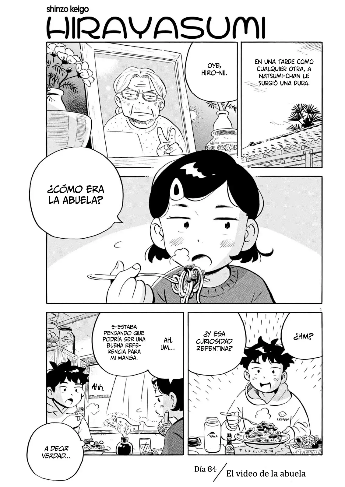 Hirayasumi capítulo 84, página 2