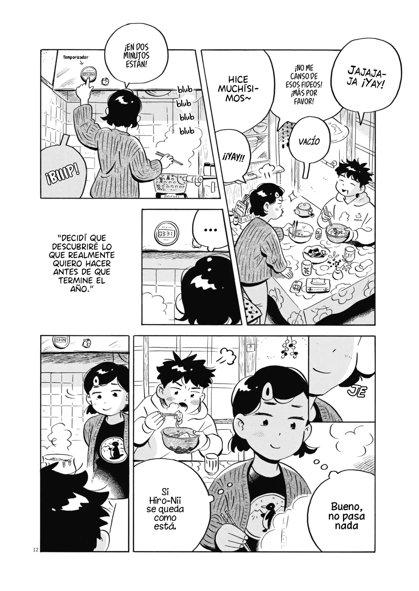 Hirayasumi capítulo 86, página 12