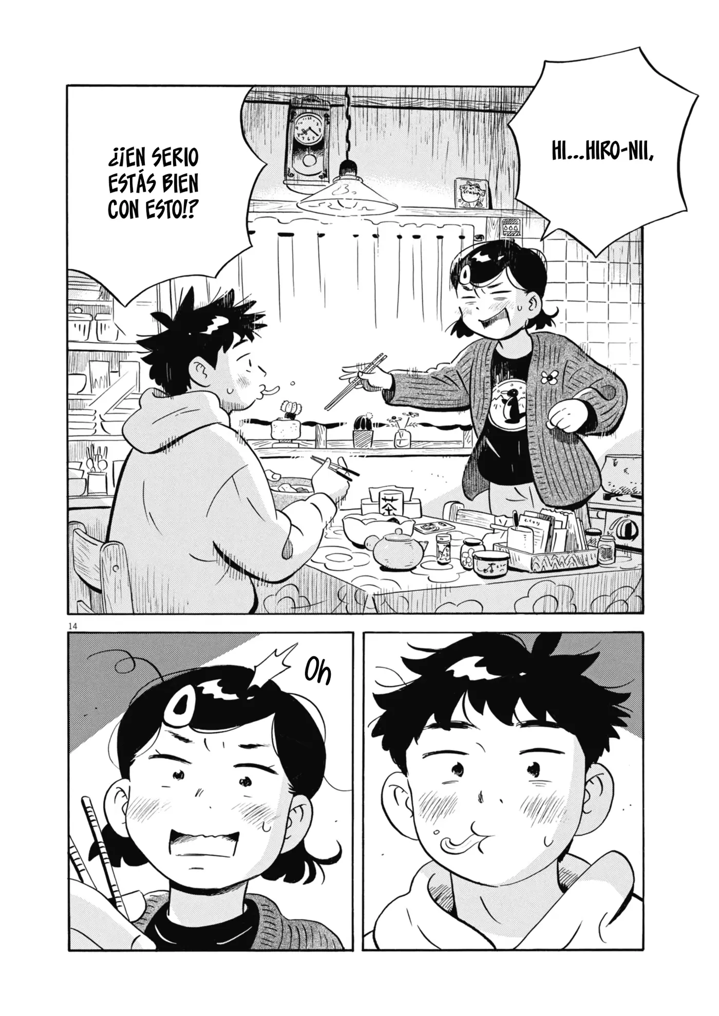 Hirayasumi capítulo 86, página 14