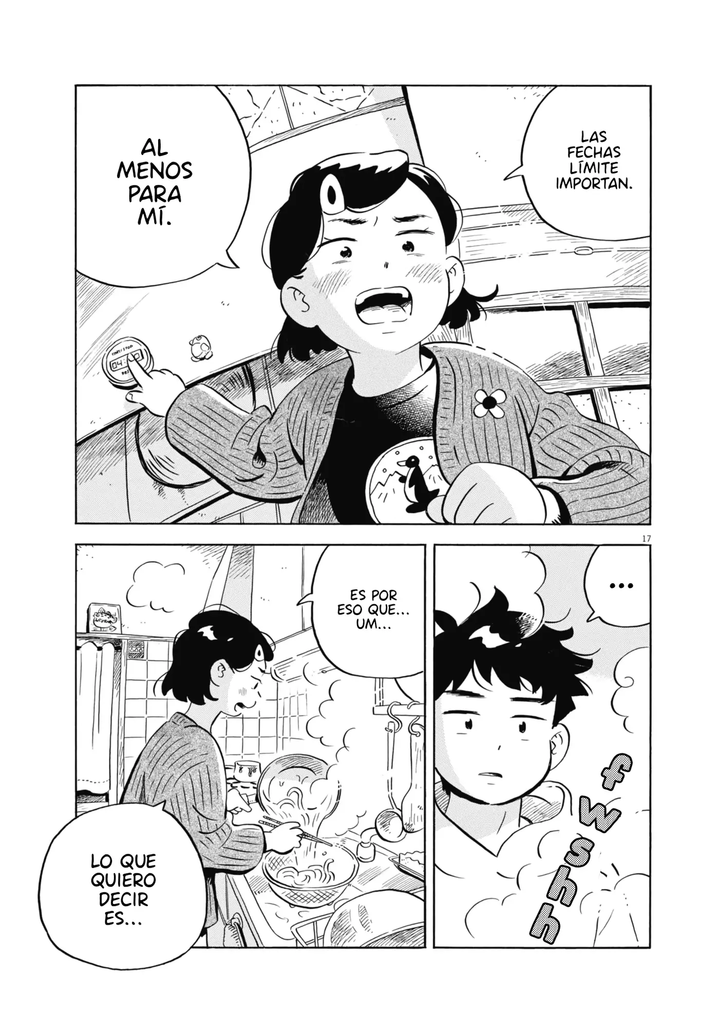 Hirayasumi capítulo 86, página 17