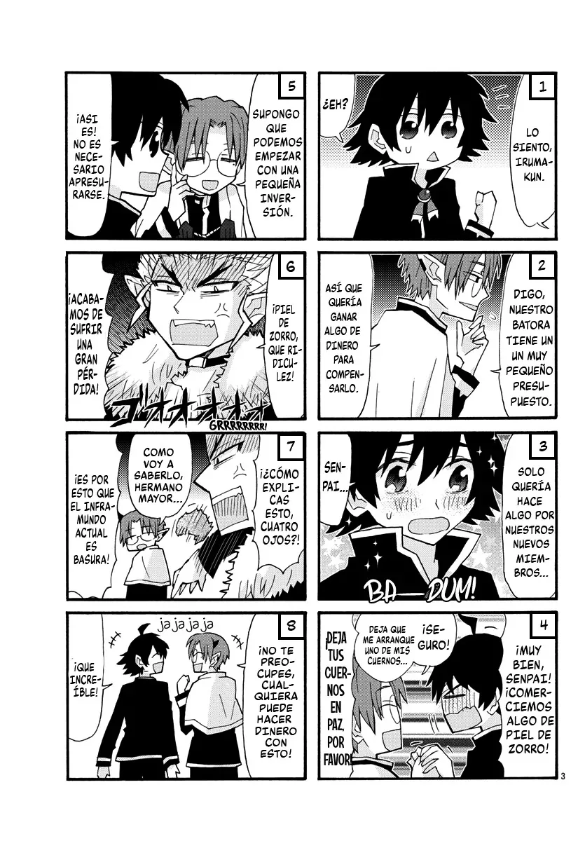 Houkago no! Iruma-kun capítulo 8, página 4