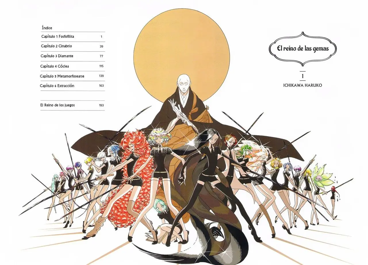 Houseki no Kuni capítulo 1, página 5