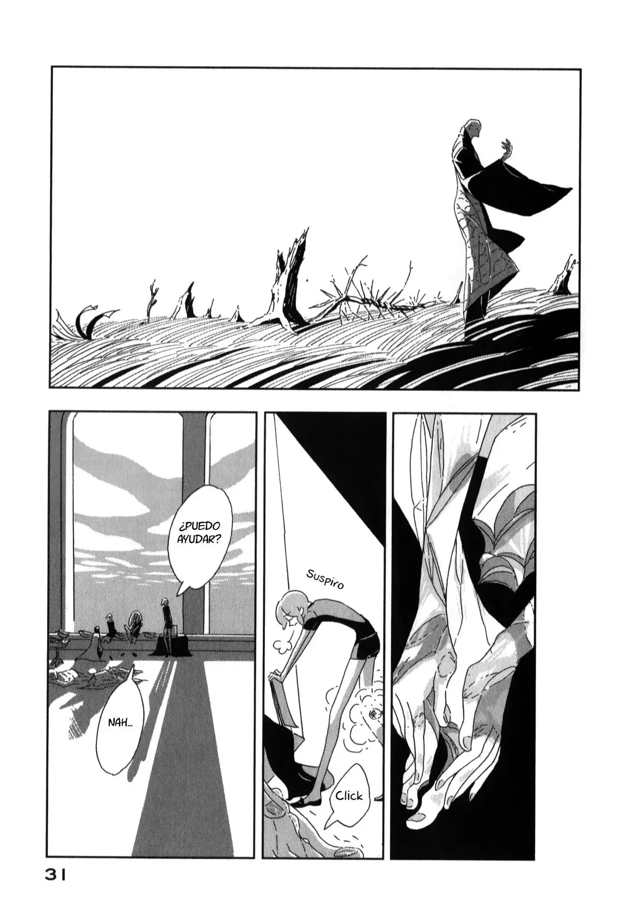 Houseki no Kuni capítulo 1, página 33