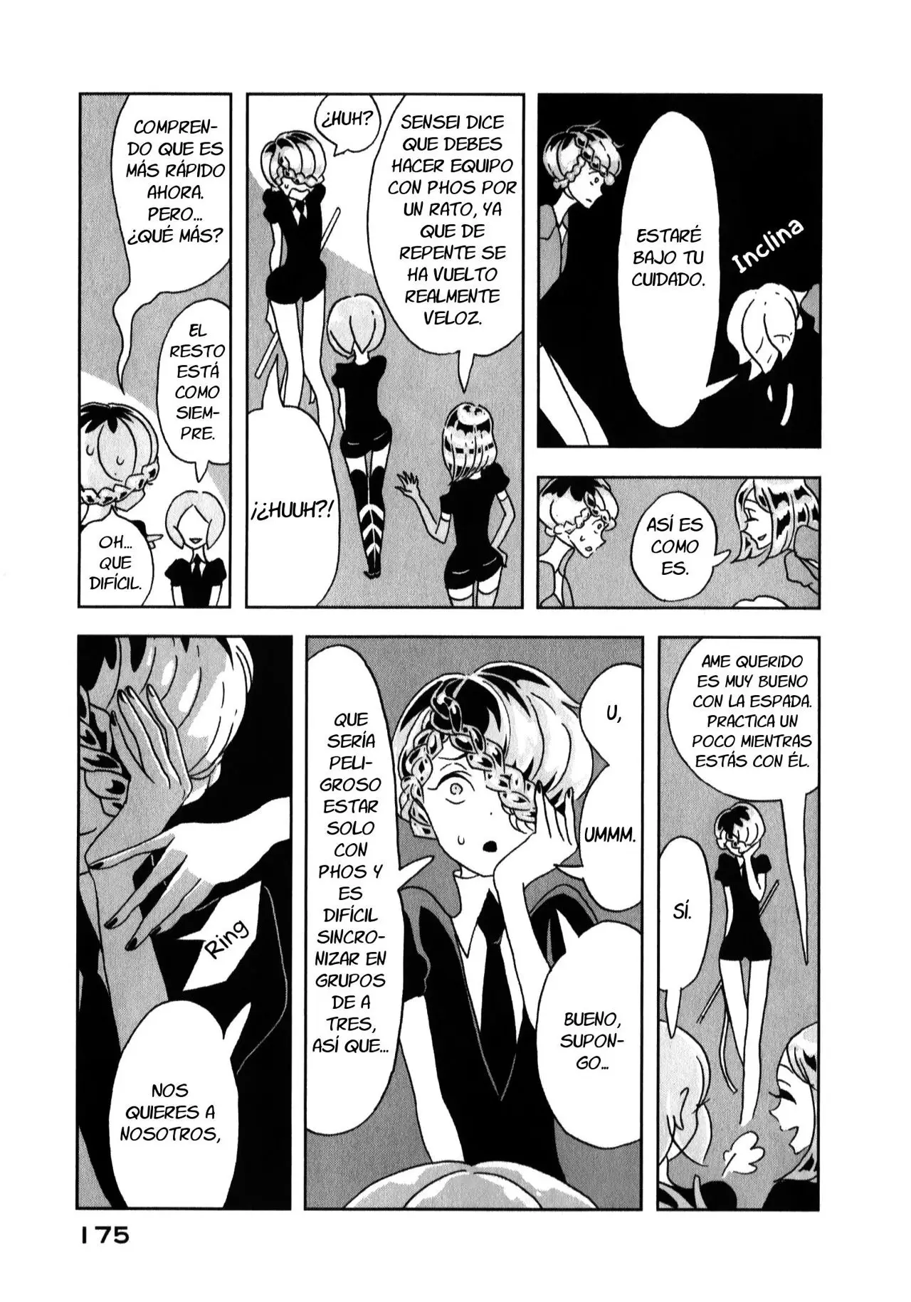 Houseki no Kuni capítulo 13, página 10