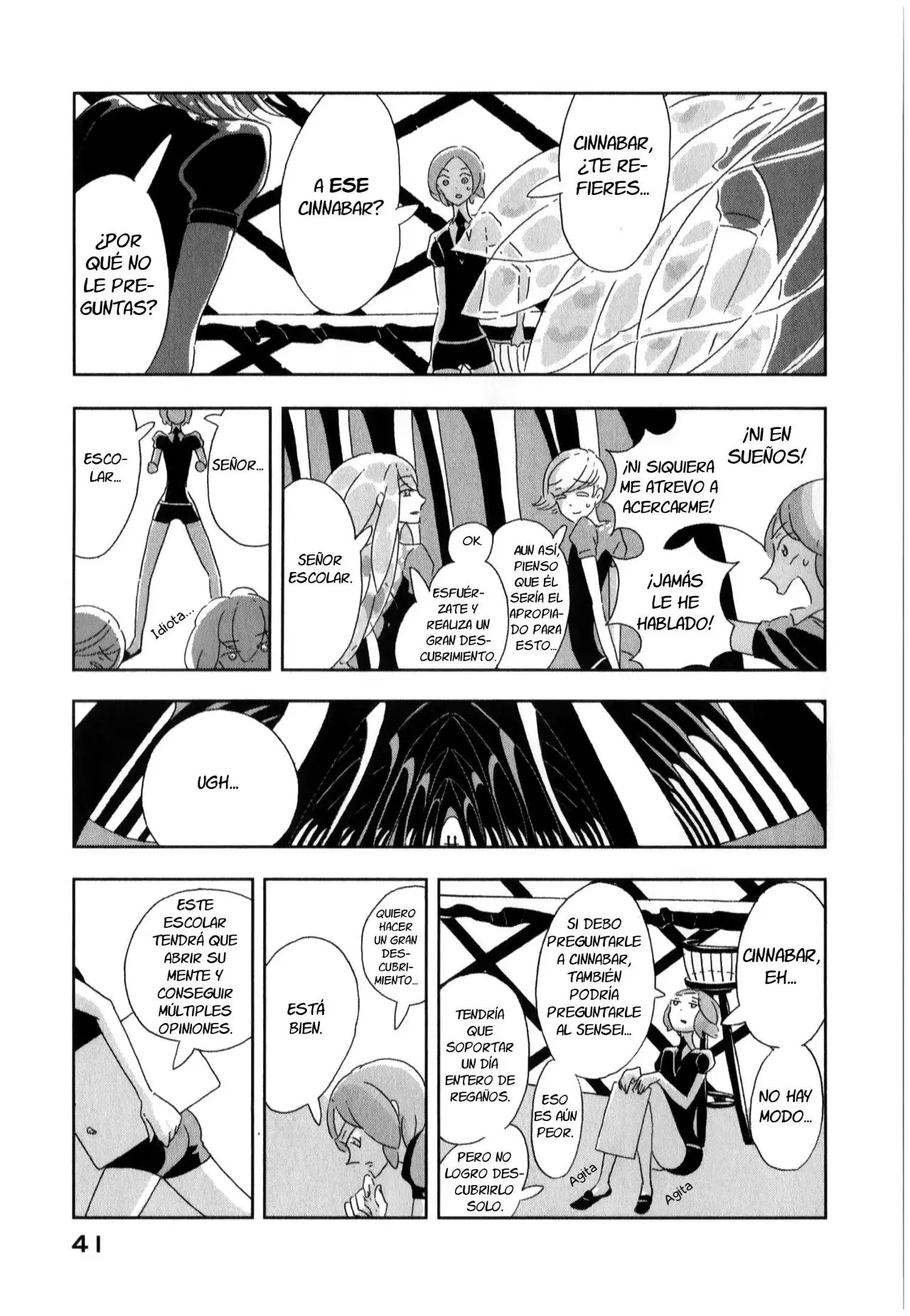 Houseki no Kuni capítulo 2, página 4