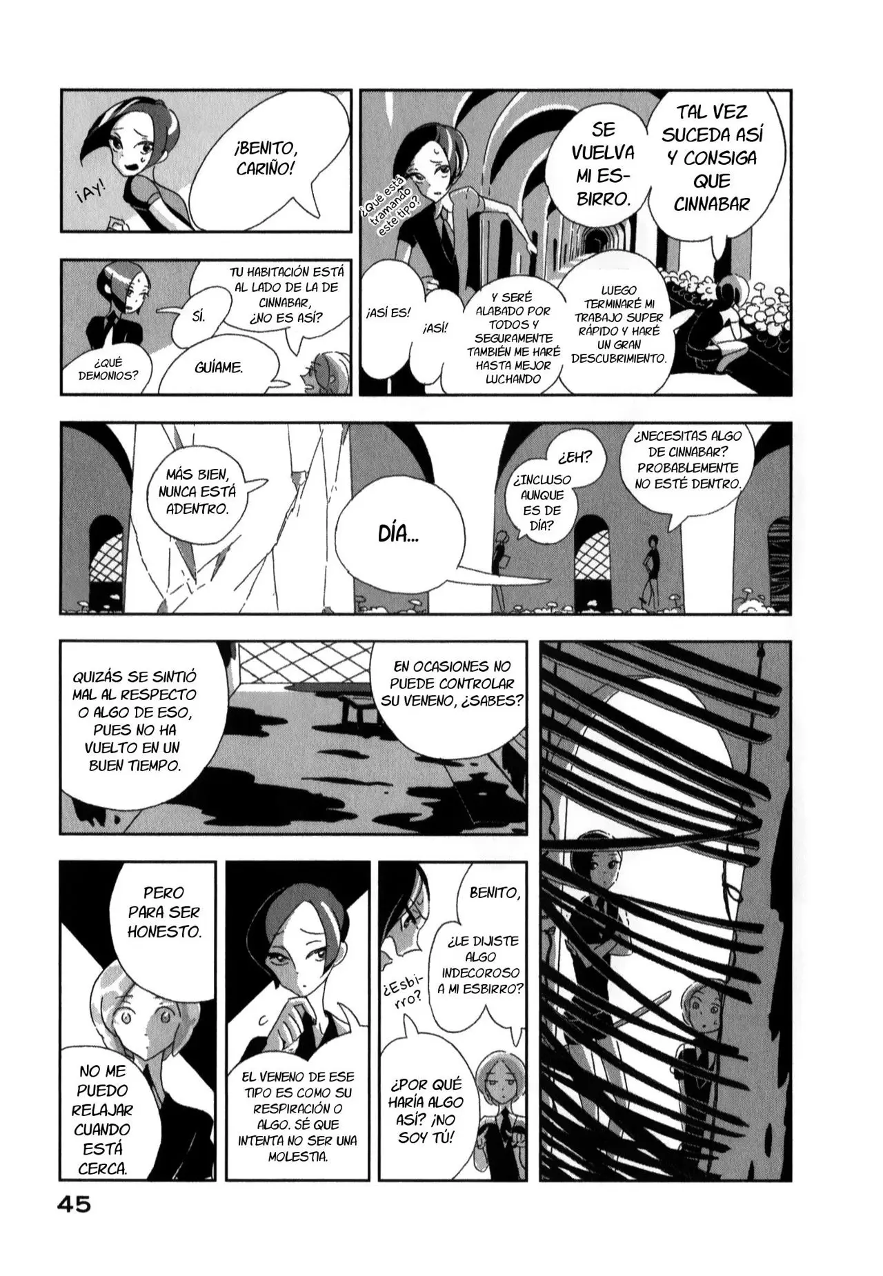 Houseki no Kuni capítulo 2, página 8