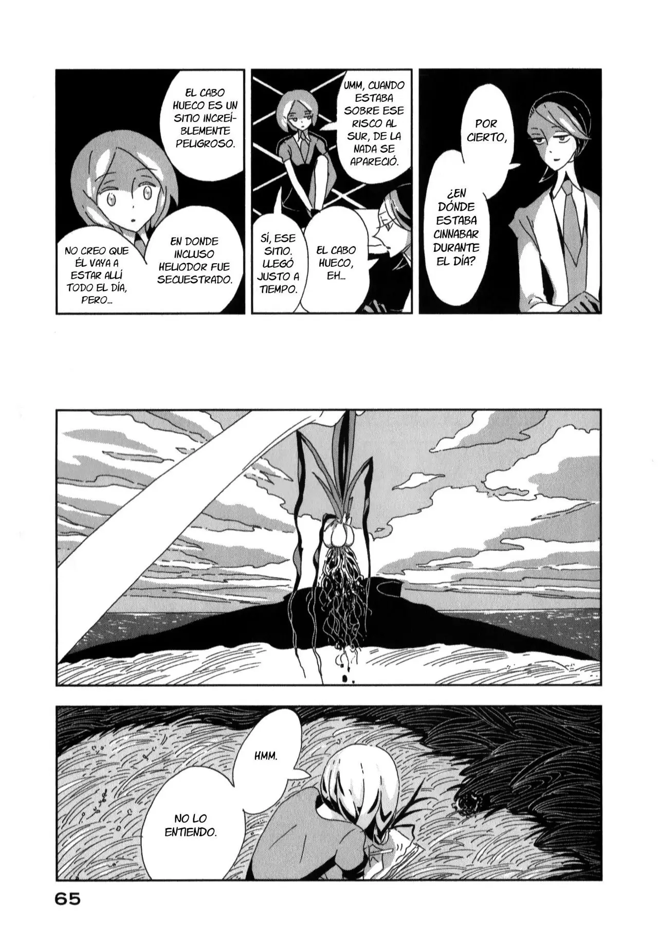 Houseki no Kuni capítulo 2, página 28