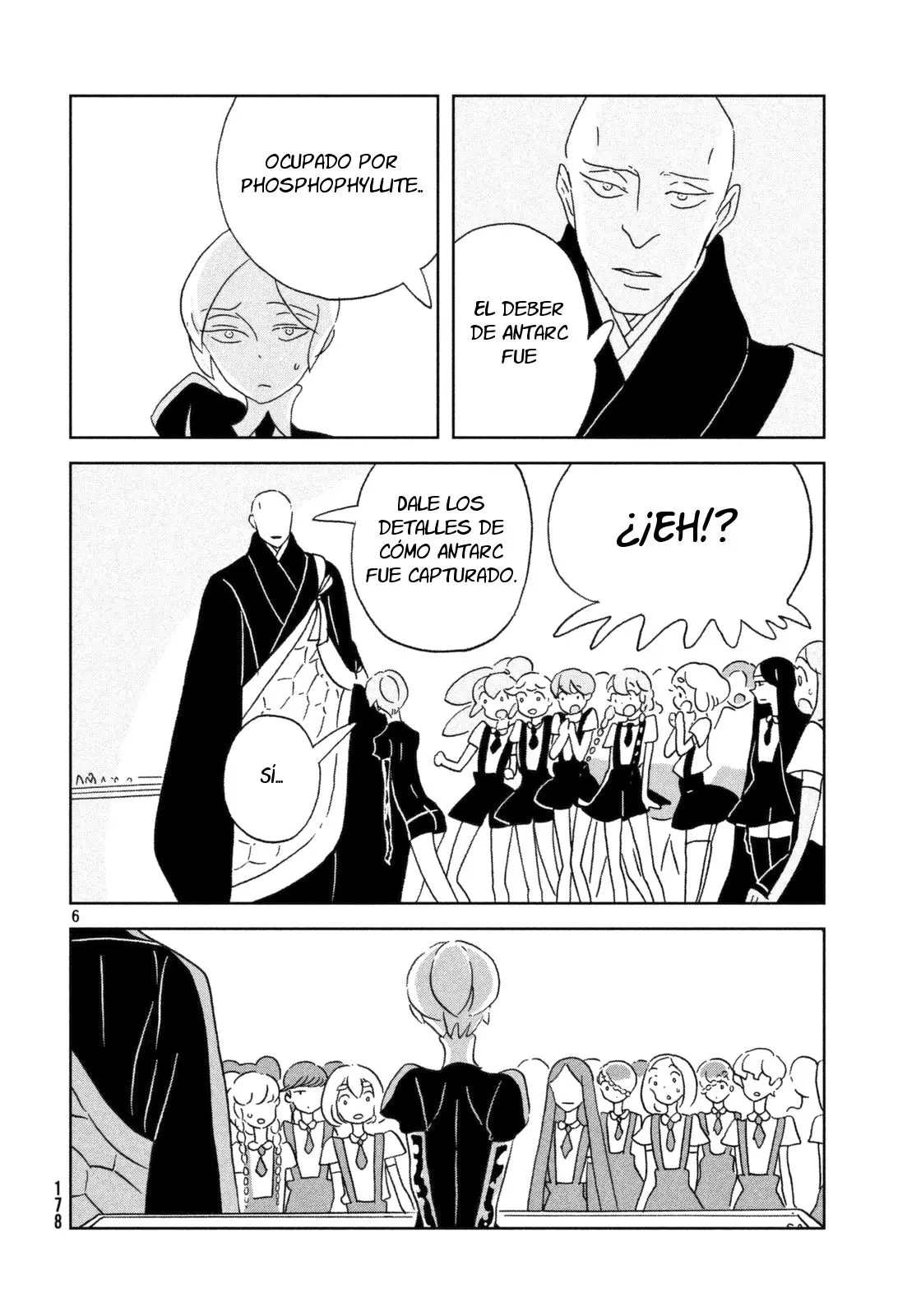 Houseki no Kuni capítulo 21, página 12