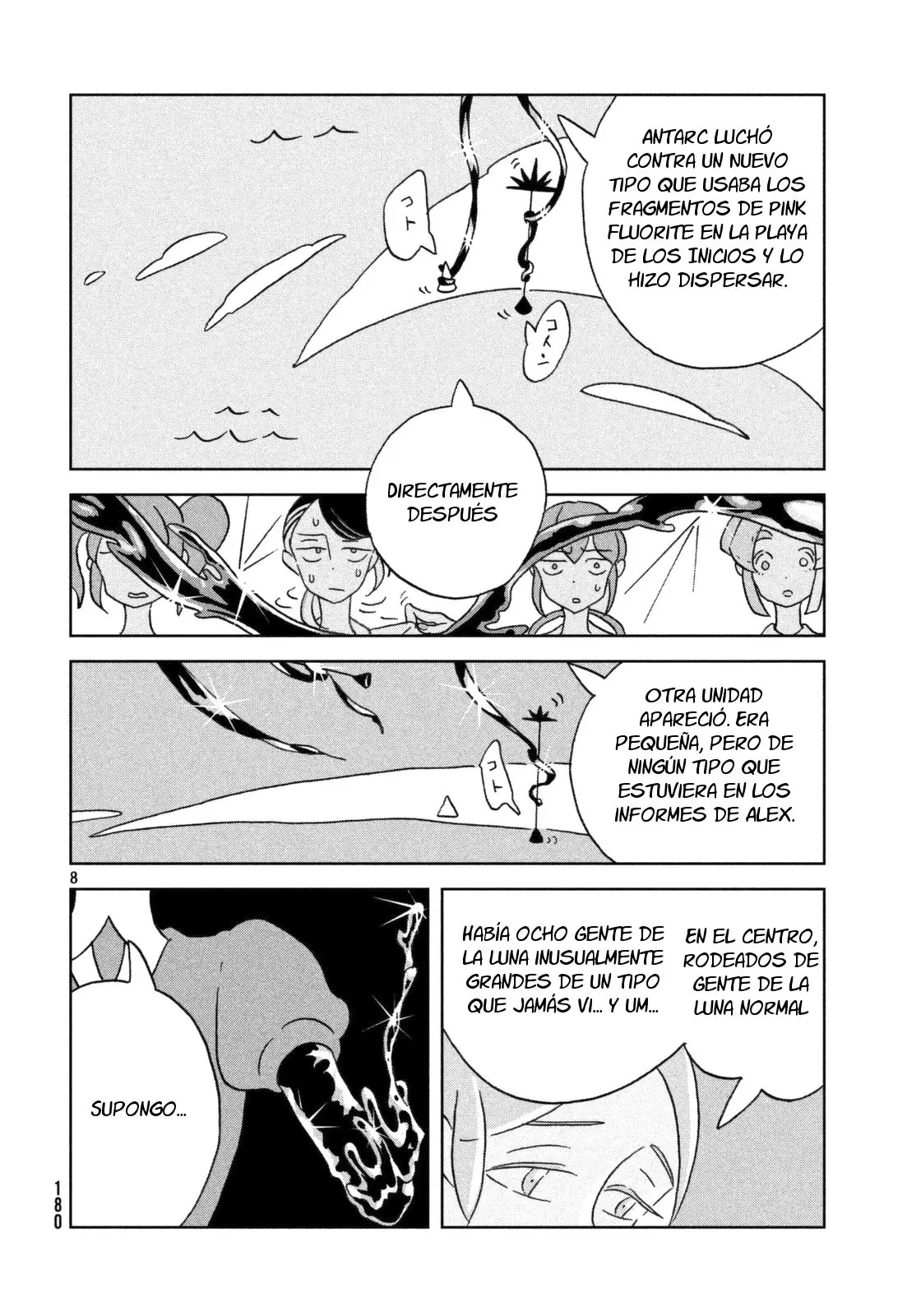 Houseki no Kuni capítulo 21, página 14