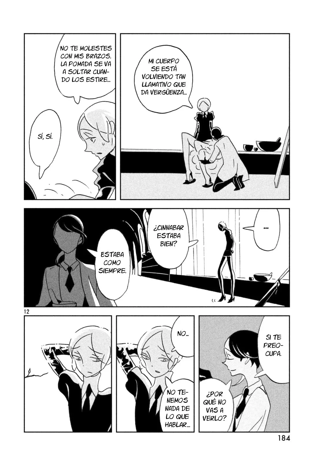 Houseki no Kuni capítulo 21, página 18