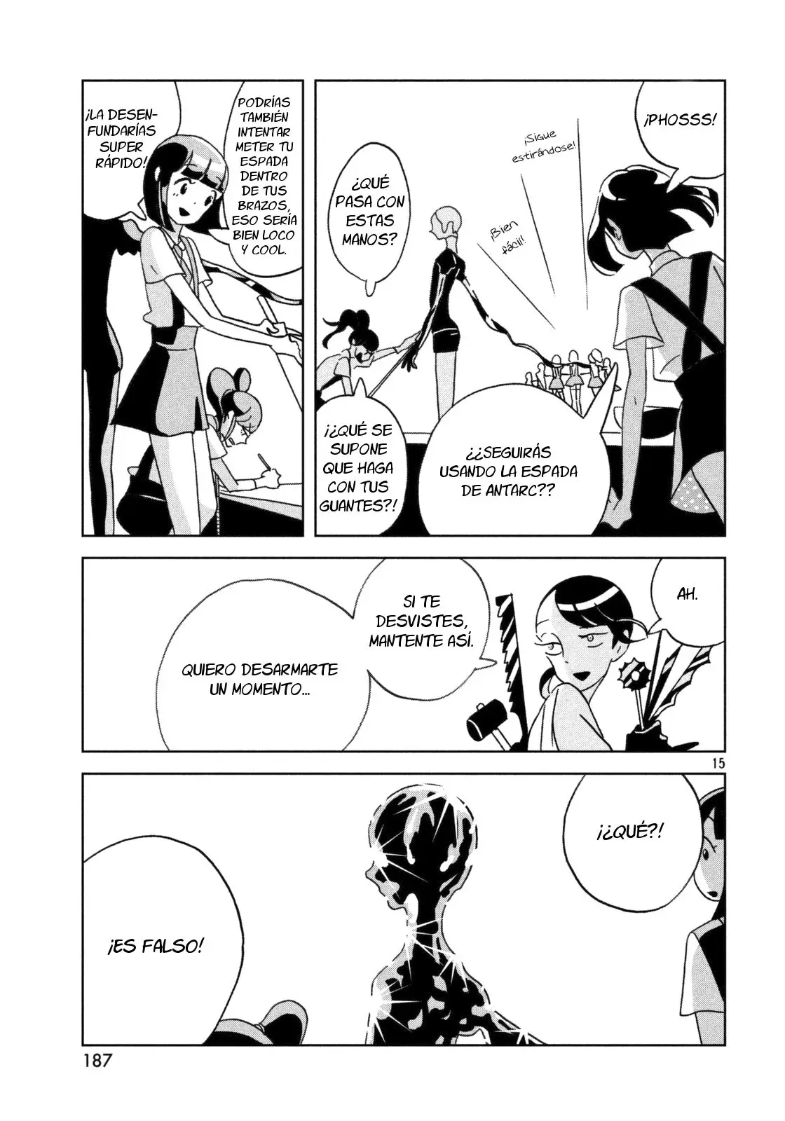 Houseki no Kuni capítulo 21, página 21