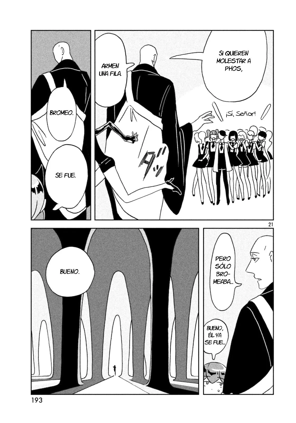 Houseki no Kuni capítulo 21, página 27