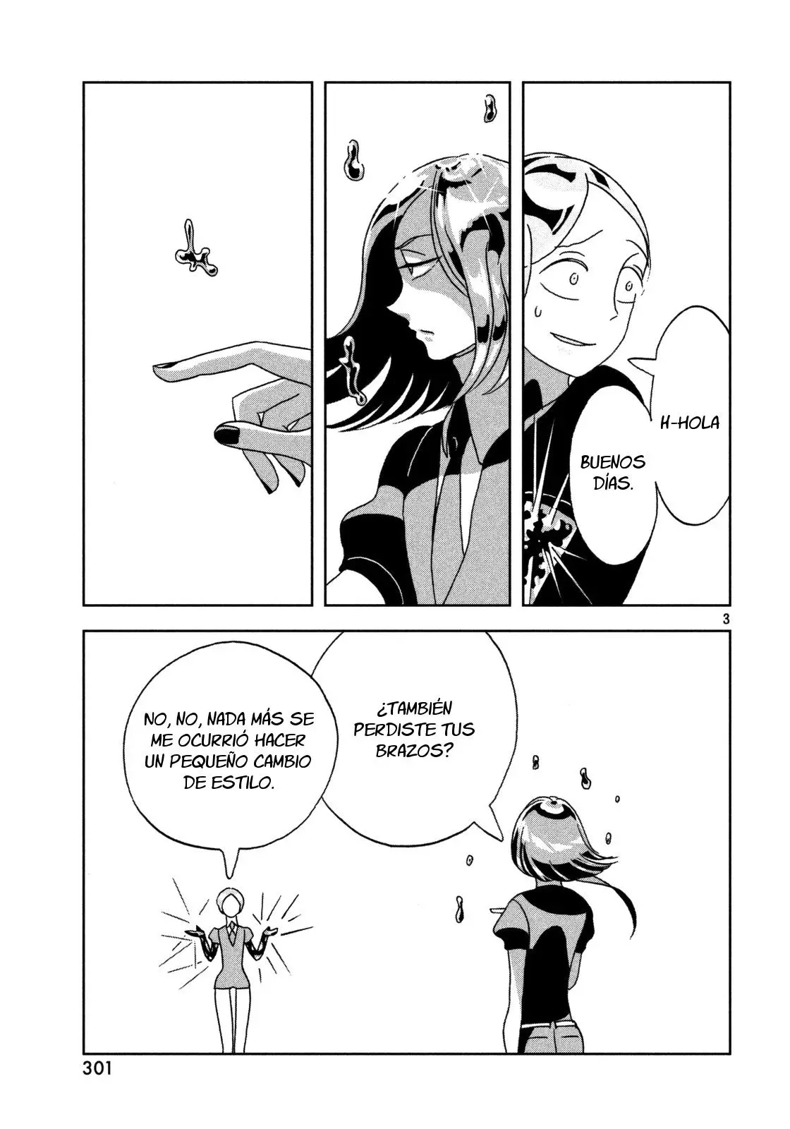 Houseki no Kuni capítulo 22, página 5