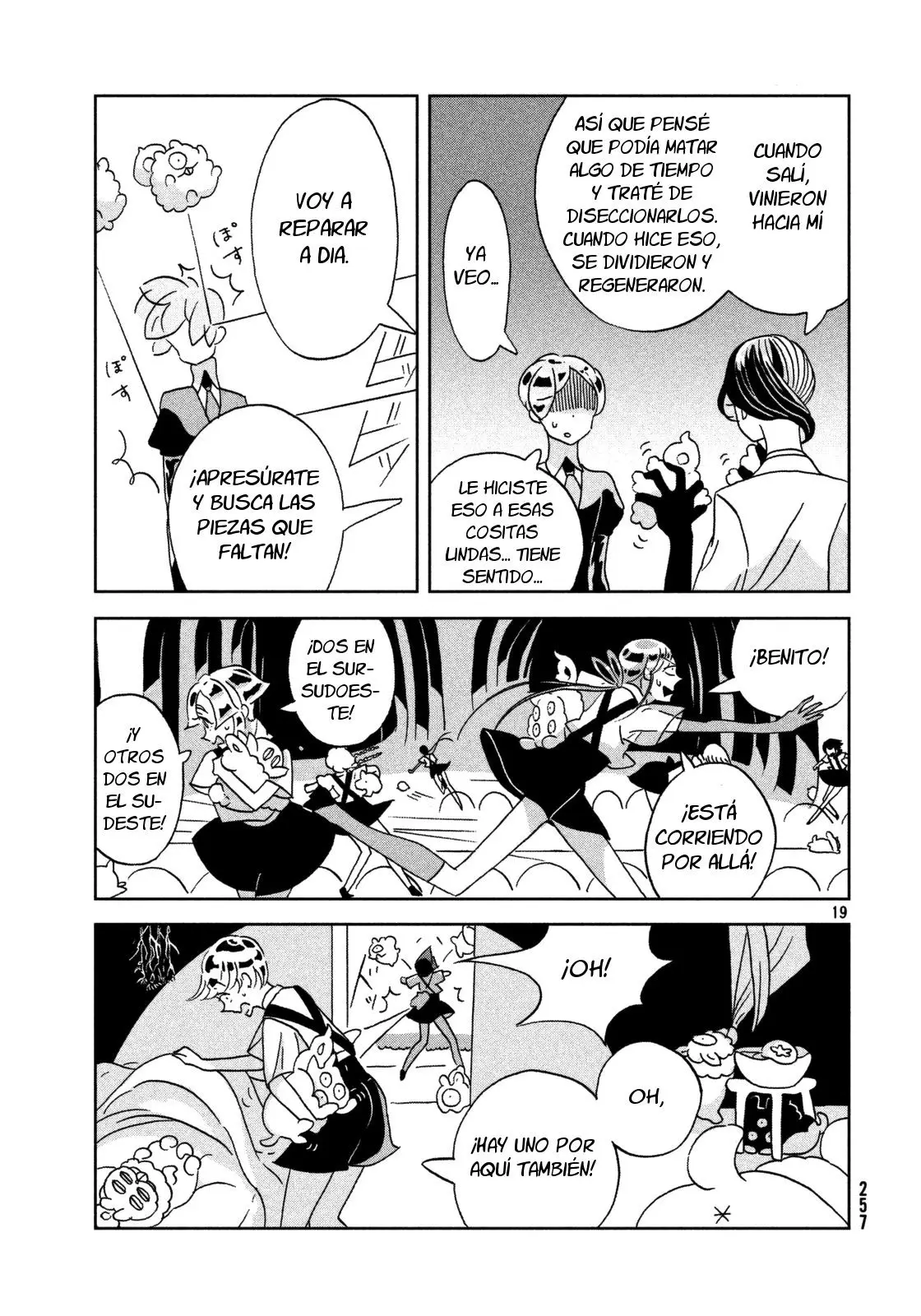 Houseki no Kuni capítulo 26, página 21