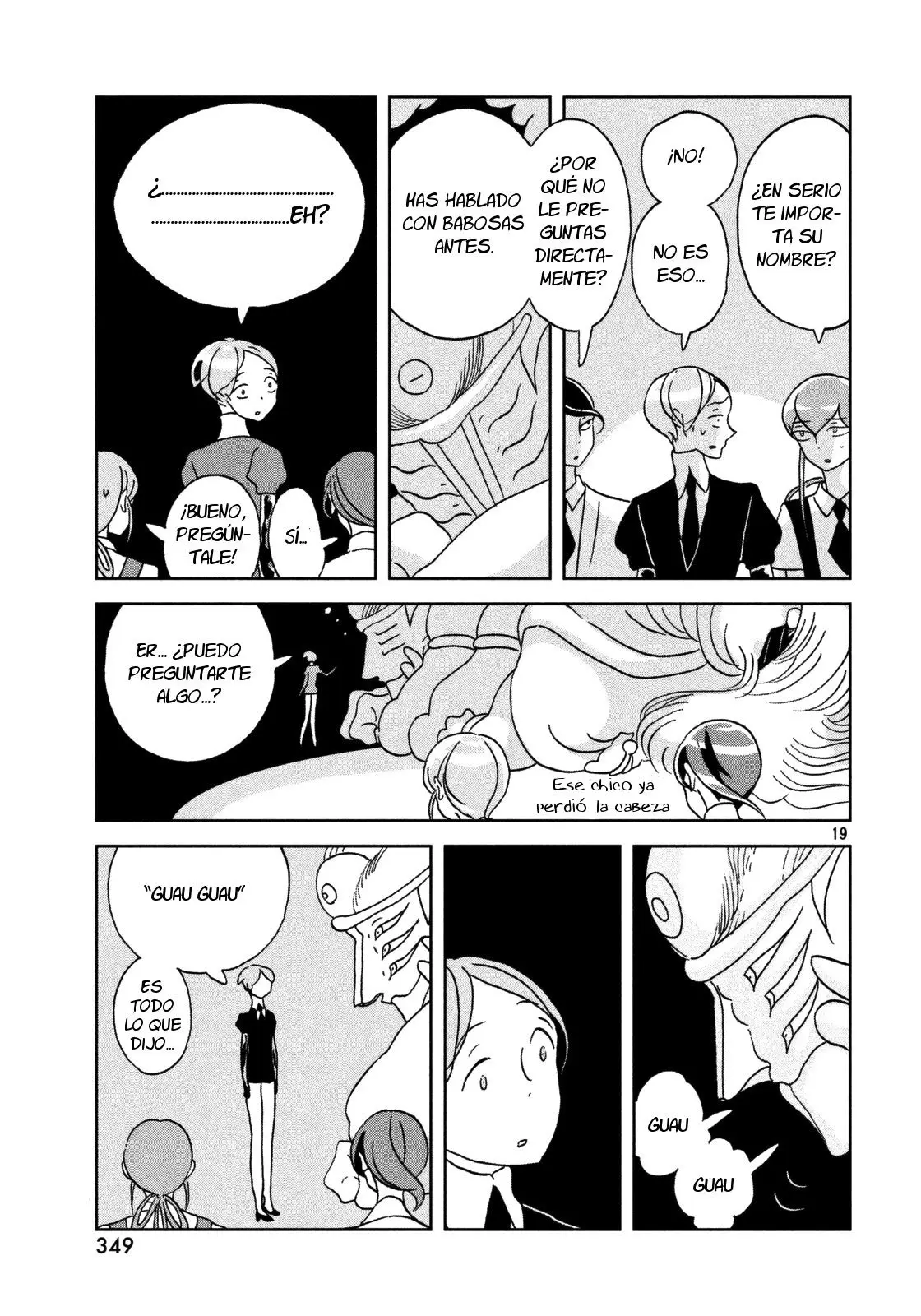 Houseki no Kuni capítulo 27, página 21