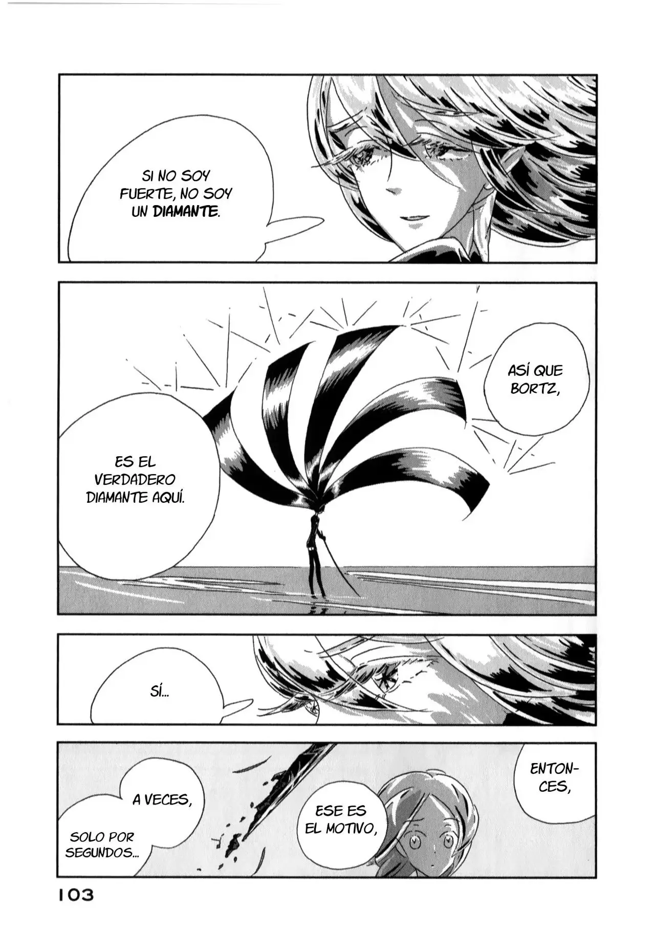 Houseki no Kuni capítulo 3, página 28