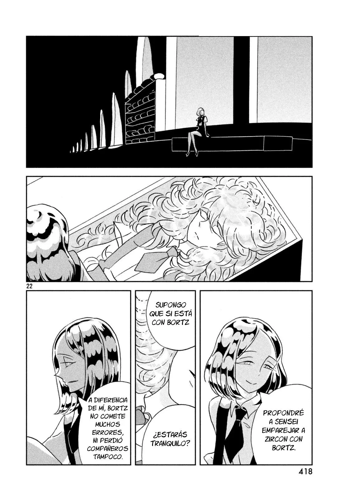 Houseki no Kuni capítulo 30, página 24