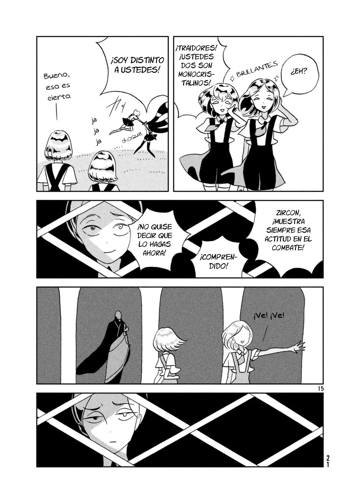 Houseki no Kuni capítulo 32, página 17