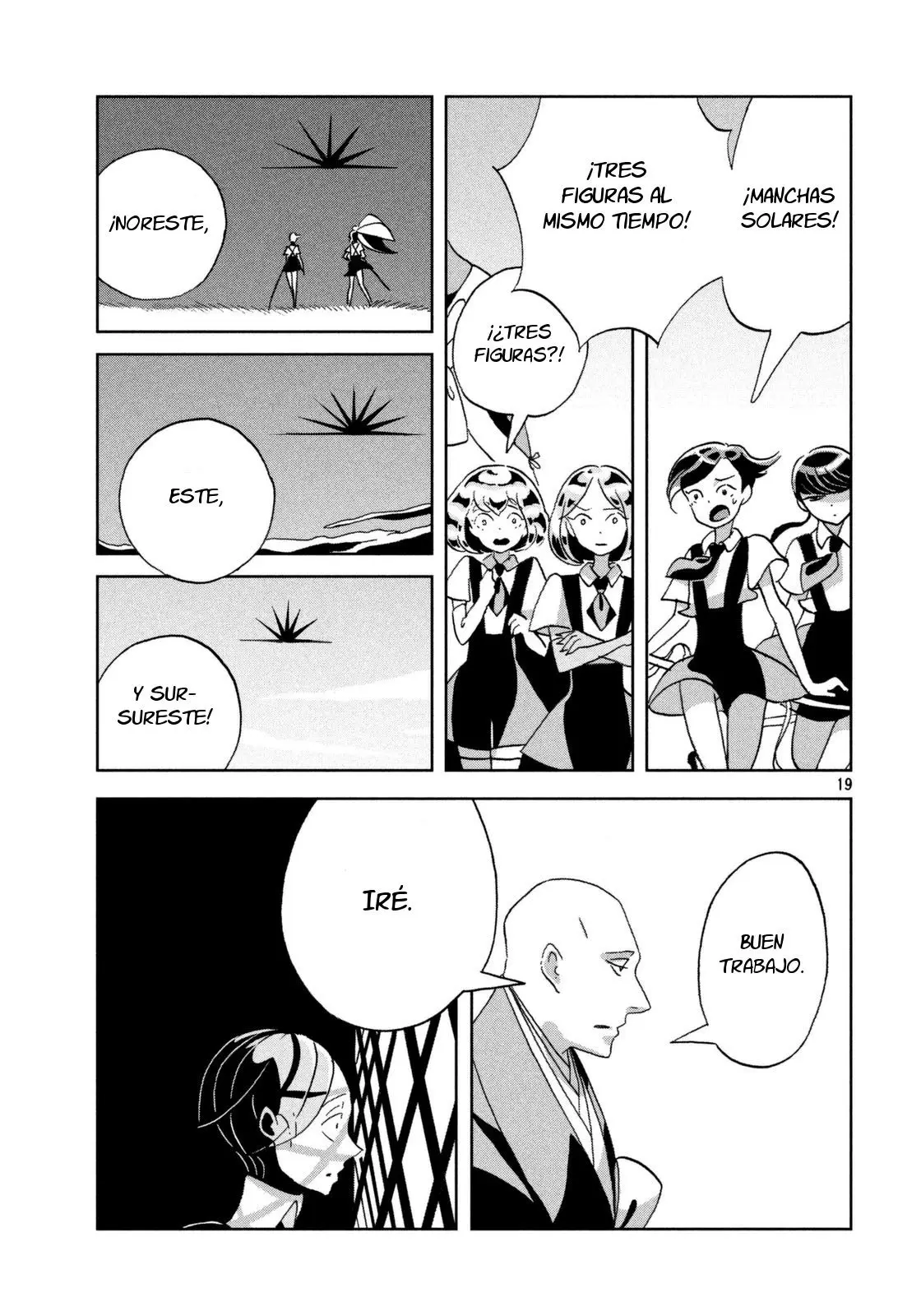 Houseki no Kuni capítulo 32, página 21